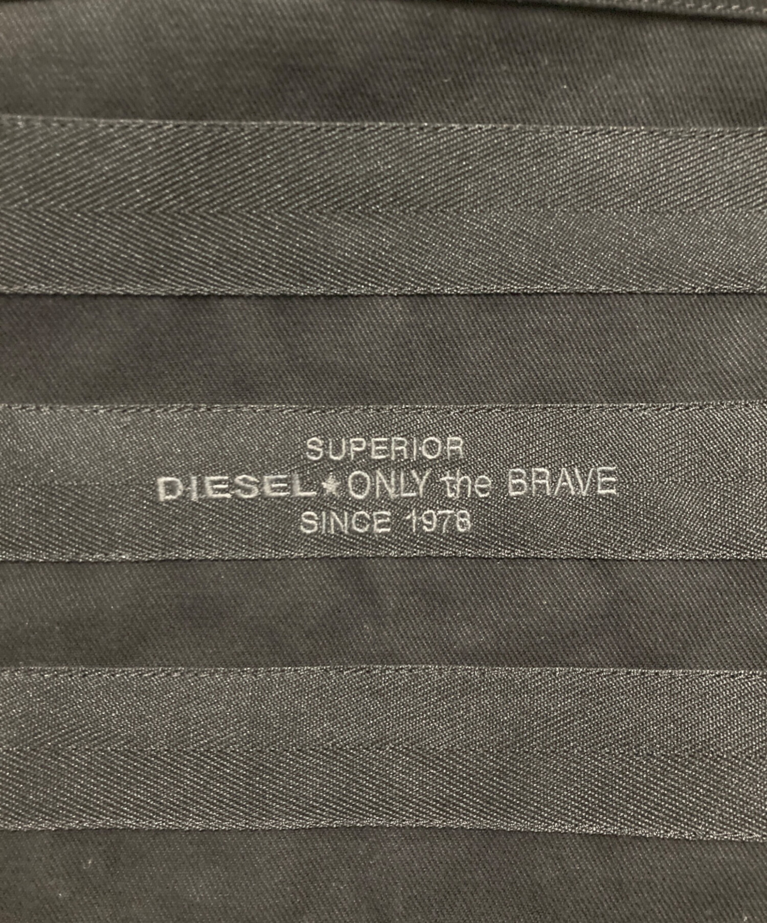 中古・古着通販】DIESEL (ディーゼル) J-YUKI レザー切替ジャケット