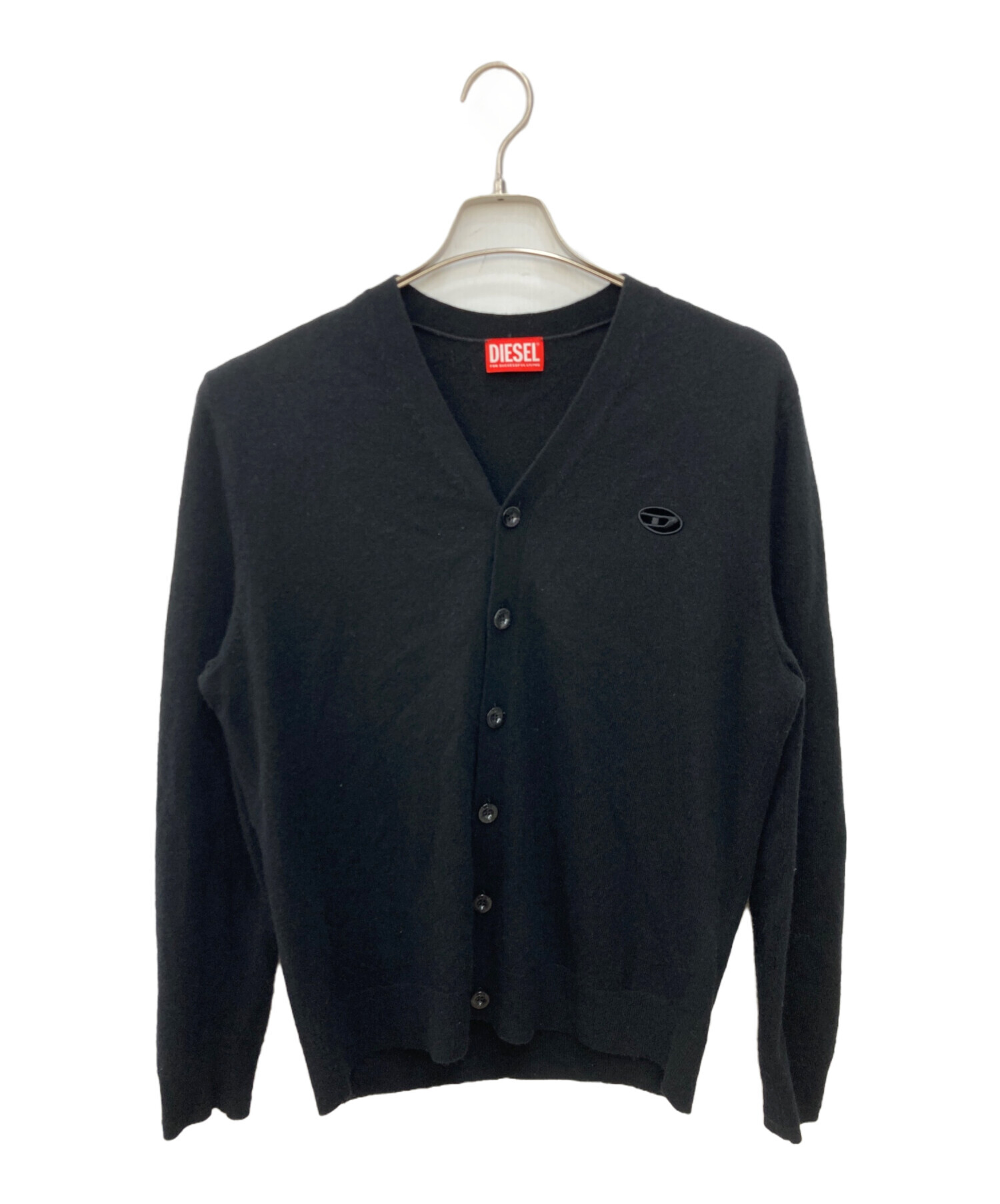 中古・古着通販】DIESEL (ディーゼル) K-Zannis カーディガン ブラック 