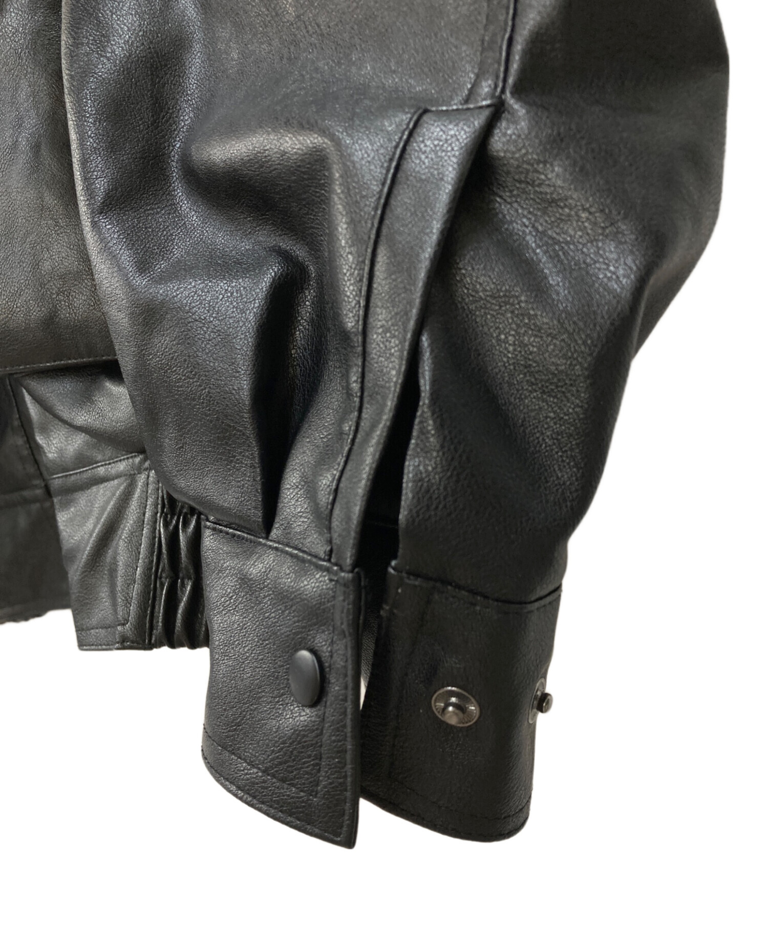 中古・古着通販】JACKROSE (ジャックローズ) フェイクレザージャケット