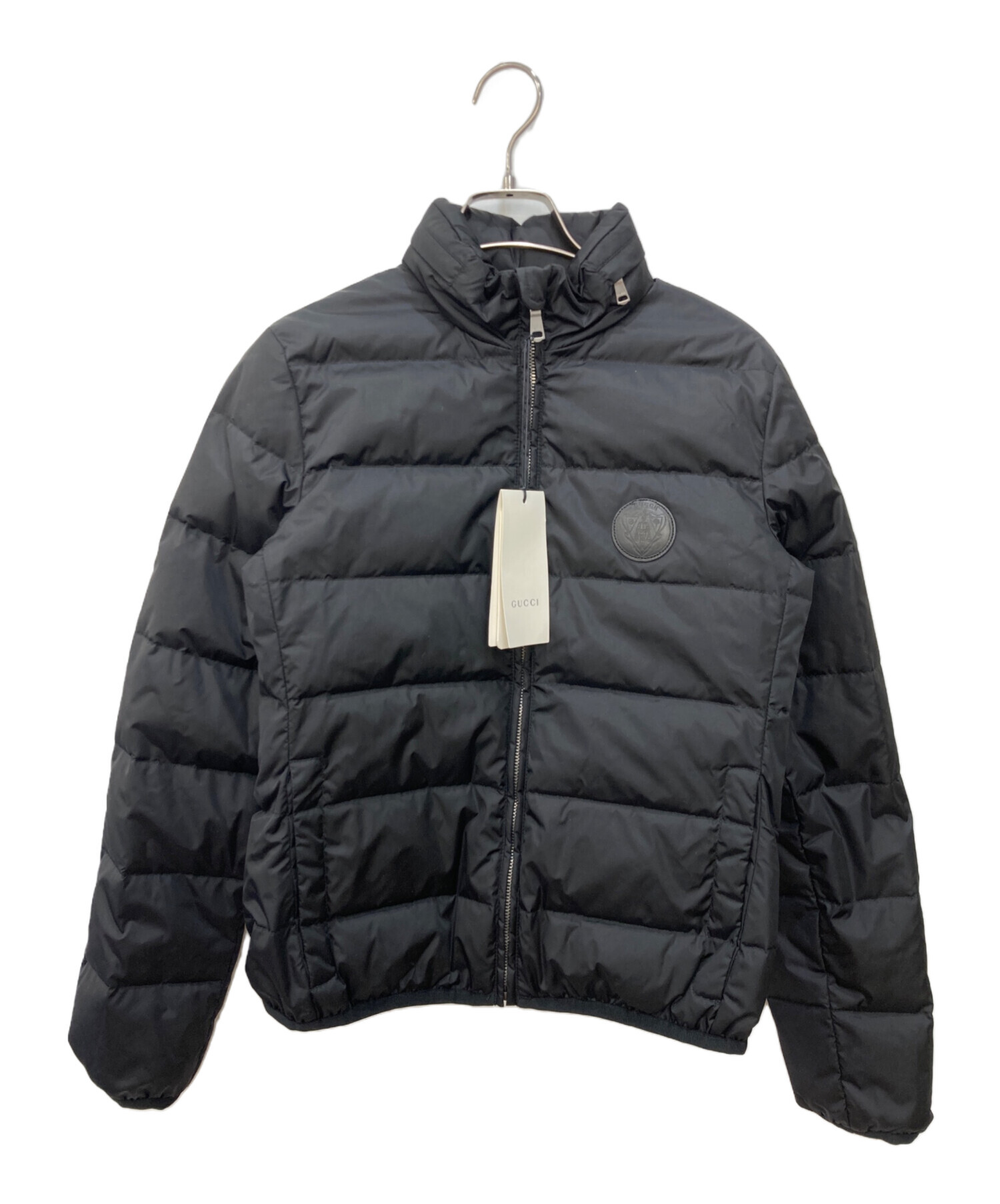 中古・古着通販】GUCCI (グッチ) ロゴワッペンダウンジャケット 