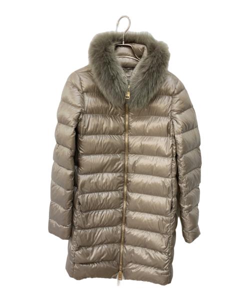 中古・古着通販】HERNO (ヘルノ) ホワイトフォックスファーダウン