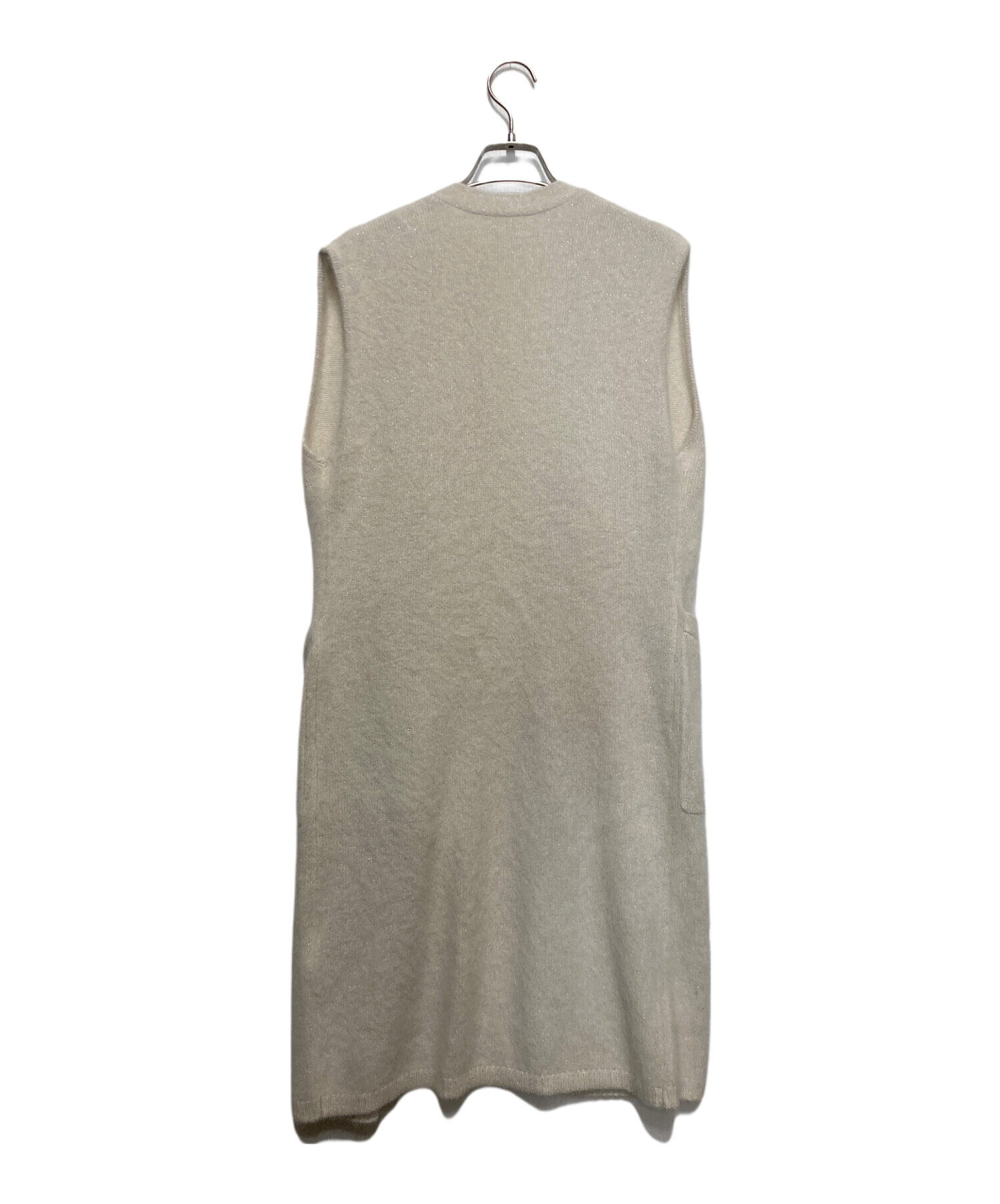 chacccco 　DES PRES ジレ 中古・古着通販】DES PRES (デ プレ) フォックスカシミヤ ロングジレ