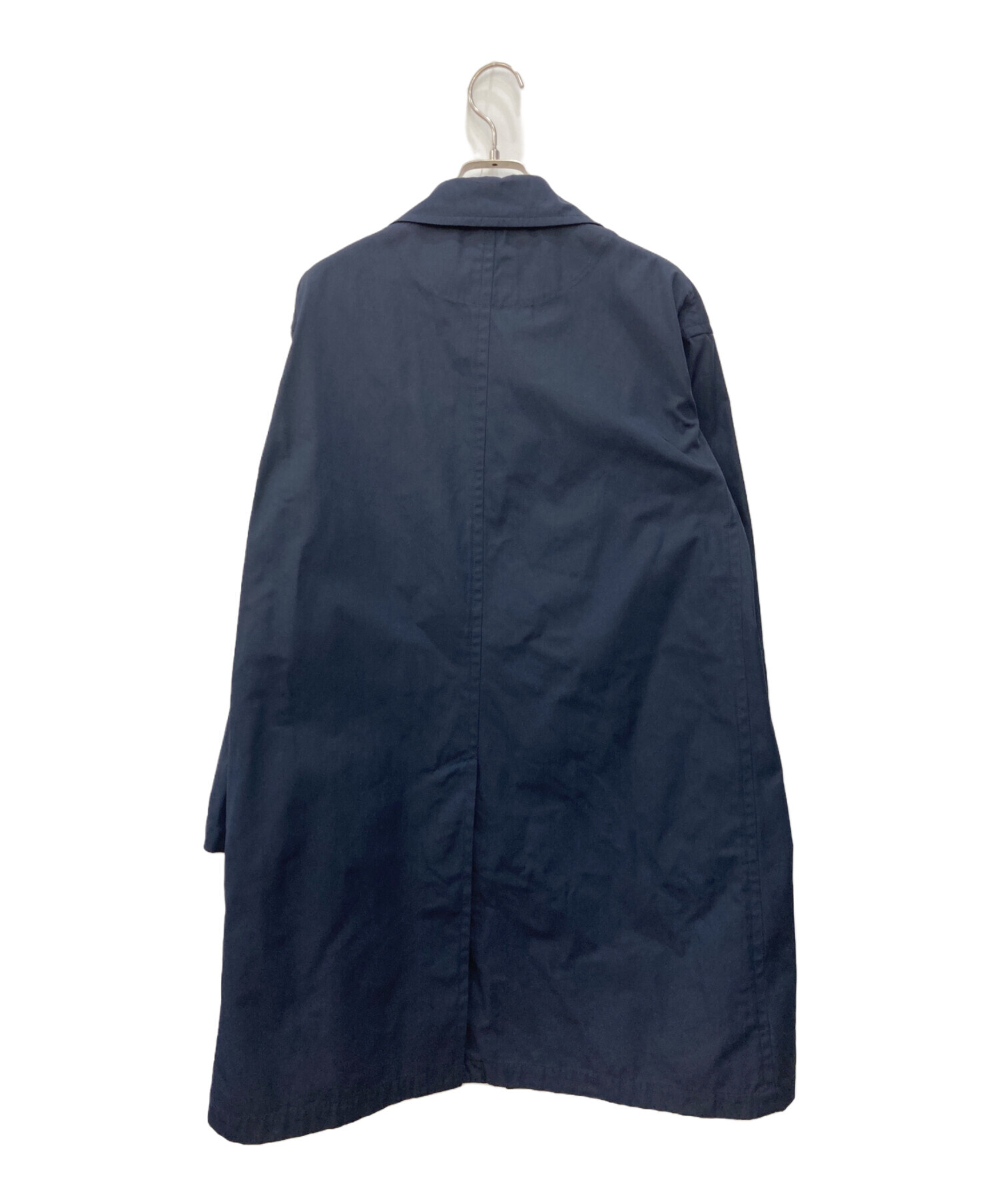 中古・古着通販】DANTON (ダントン) ステンカラーコート ネイビー