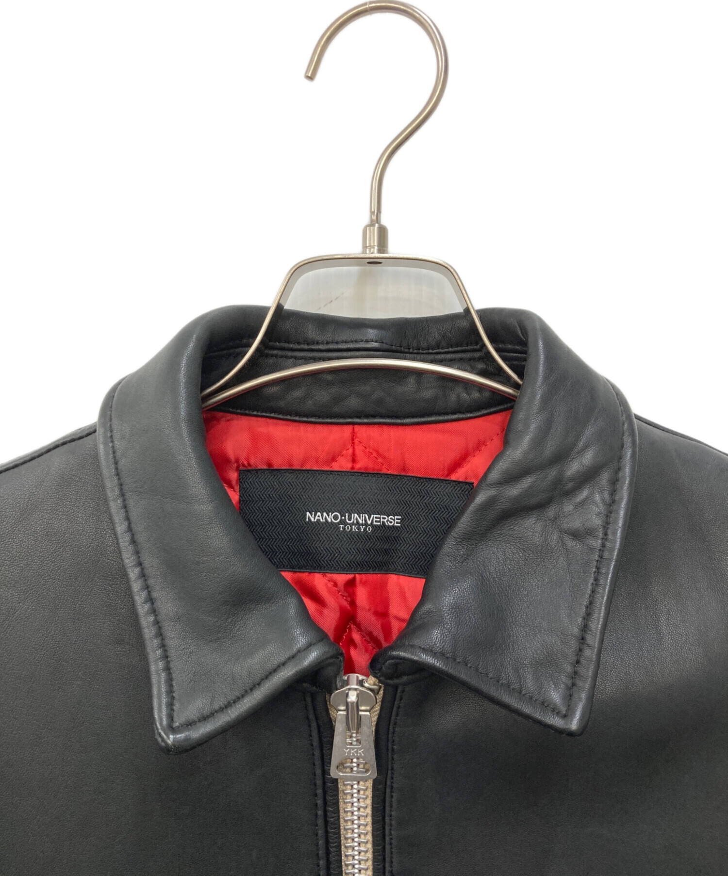 中古・古着通販】nano・universe (ナノ・ユニバース) ラムレザー