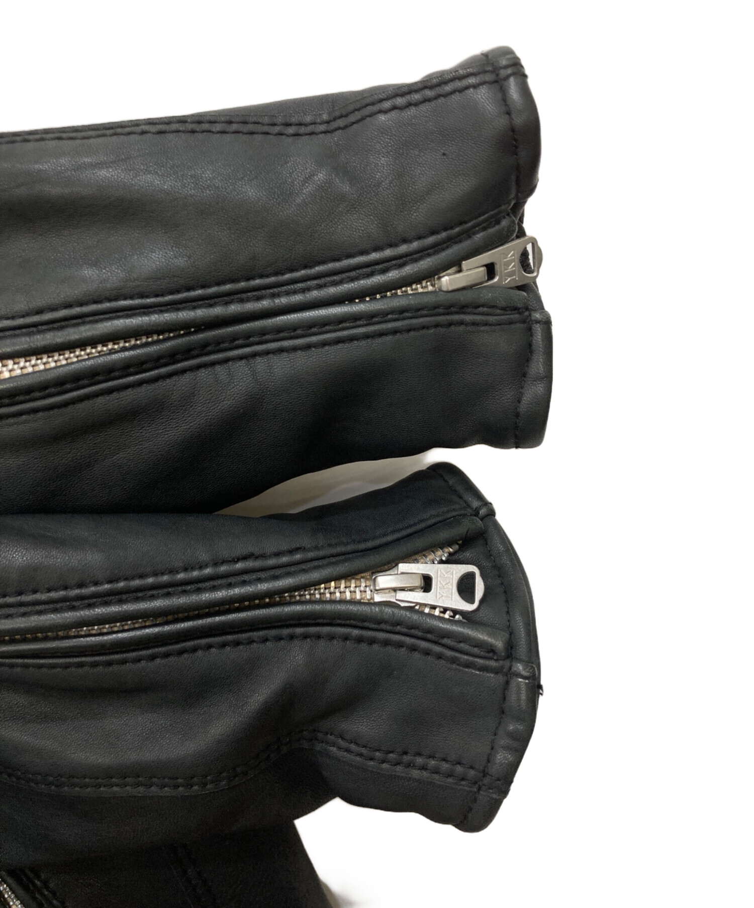 中古・古着通販】nano・universe (ナノ・ユニバース) ラムレザー