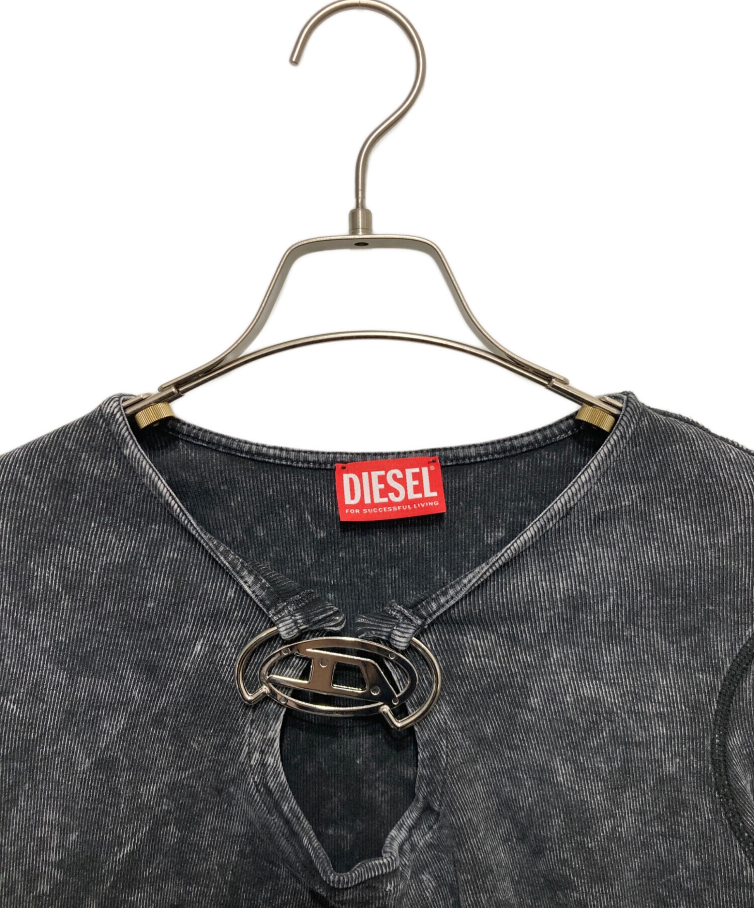中古・古着通販】DIESEL (ディーゼル) T-RESPEC-LS グレー サイズ:XL