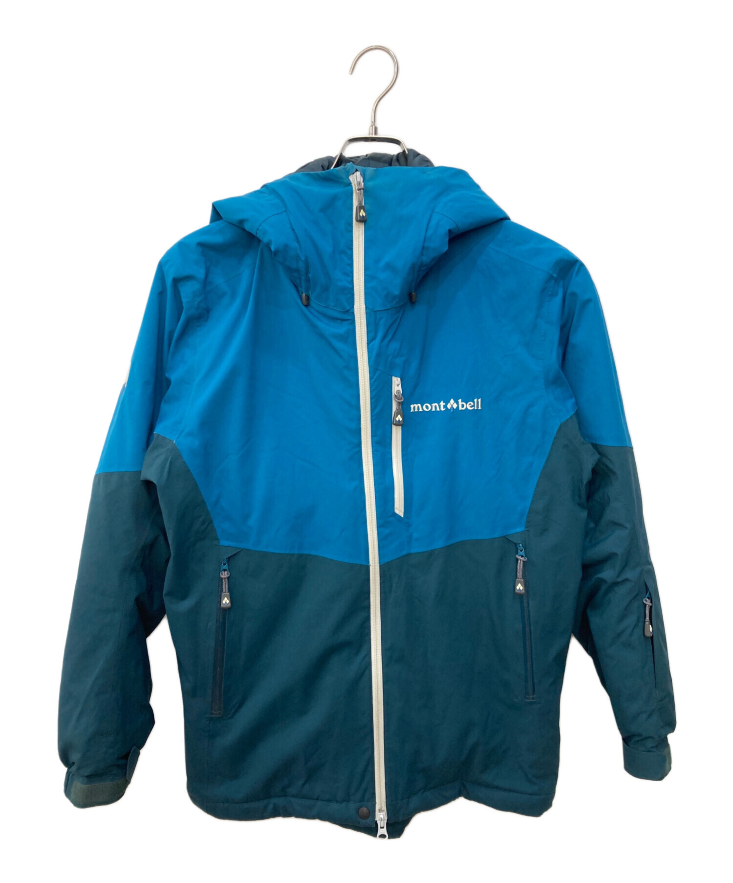 中古・古着通販】mont-bell (モンベル) パウダーホップパーカ ブルー