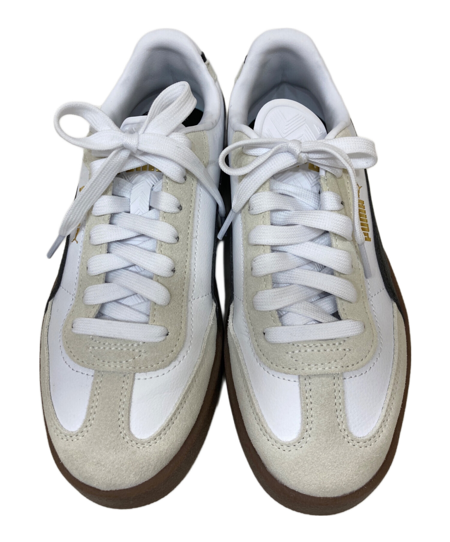 中古・古着通販】PUMA (プーマ) 厚底スニーカー ホワイト サイズ:24 