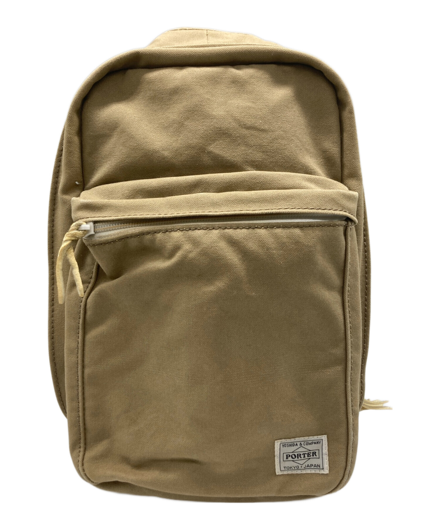 半額以下PORTER スリングバッグ ベージュ ポーター(PORTER)|スリングショルダーバッグ|【ハードオフ公式通販