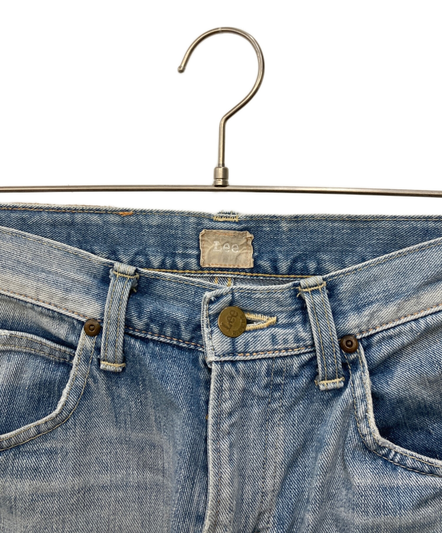 中古・古着通販】LEE (リー) リメイクデニムパンツ インディゴ サイズ