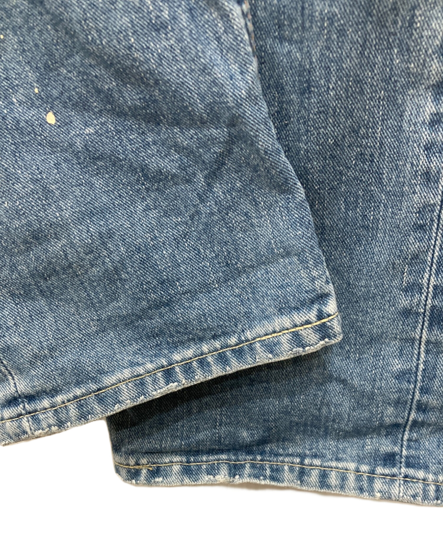 中古・古着通販】LEE (リー) リメイクデニムパンツ インディゴ サイズ