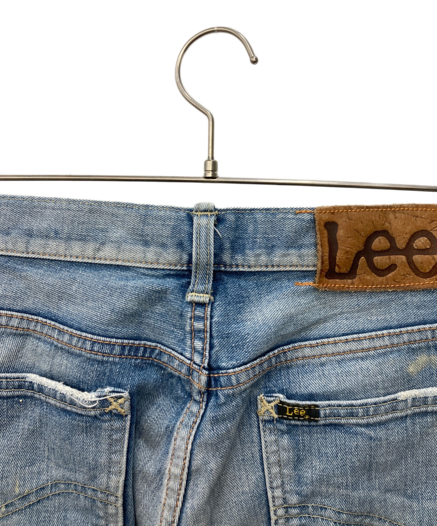 中古・古着通販】LEE (リー) リメイクデニムパンツ インディゴ サイズ