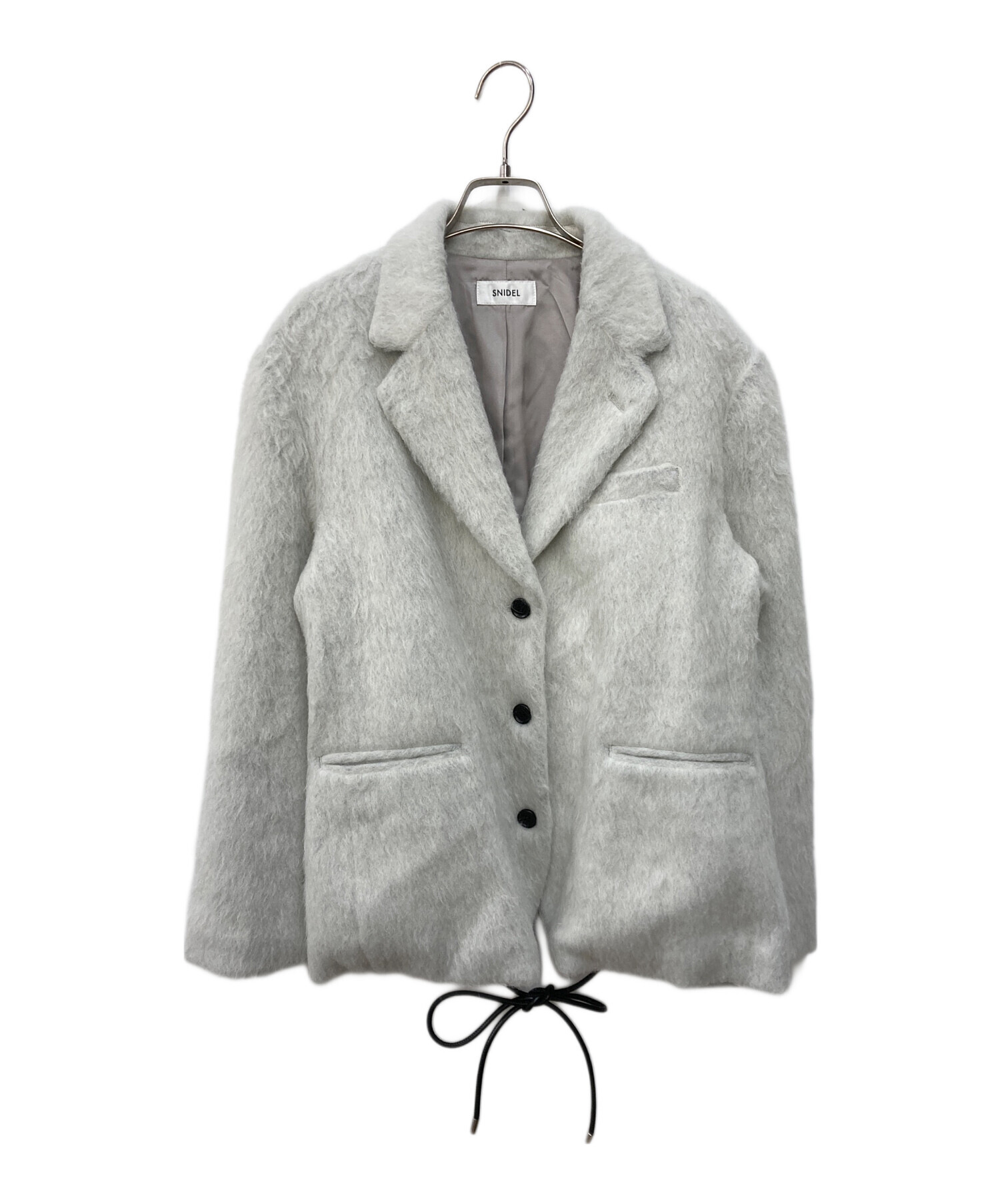 SNIDEL ベルテッドオーバーサイズジャケット 中古・古着通販】Snidel (スナイデル) ベルテッドオーバーサイズ