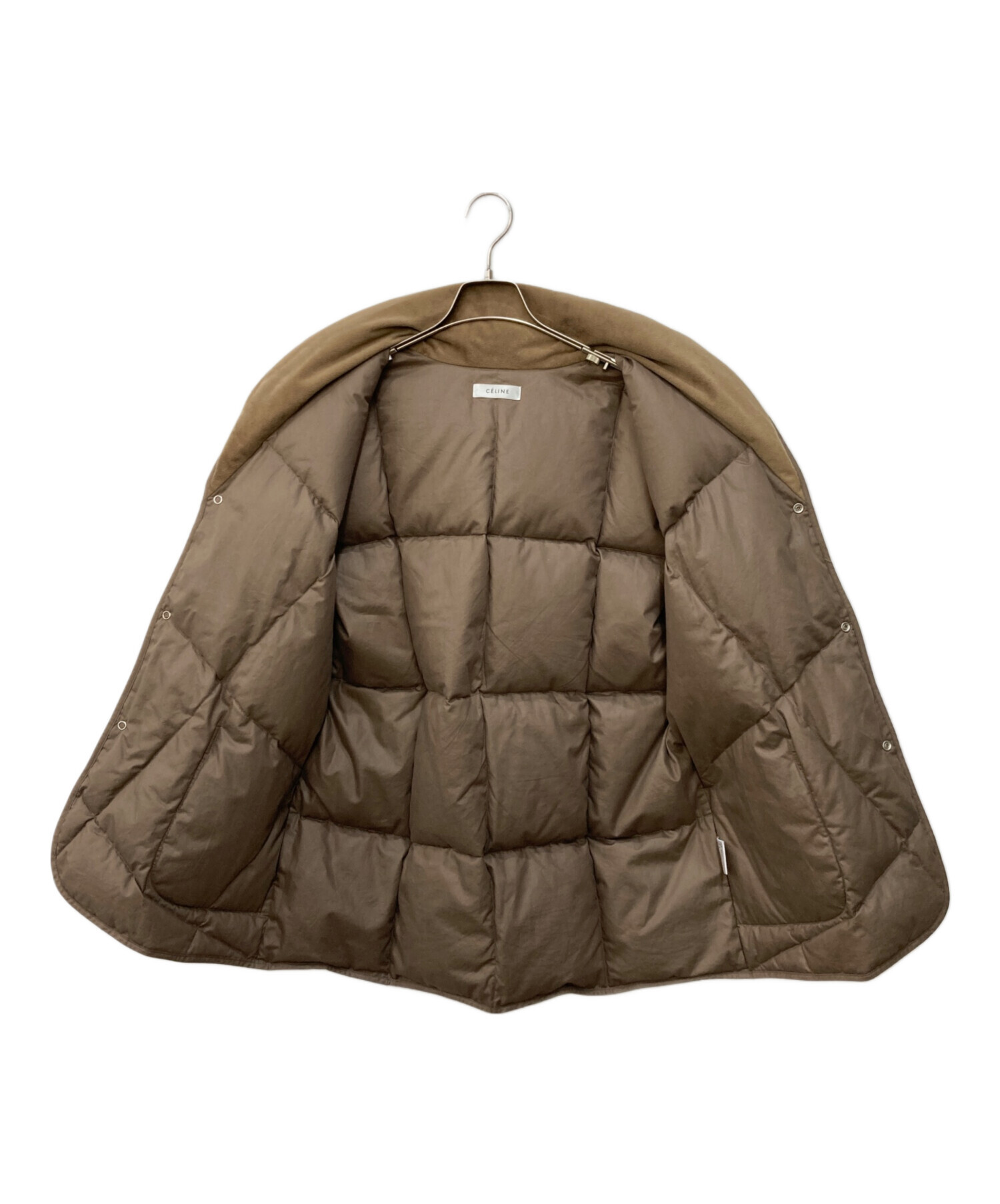 中古・古着通販】CELINE (セリーヌ) トリオンフ柄ダウンベスト 