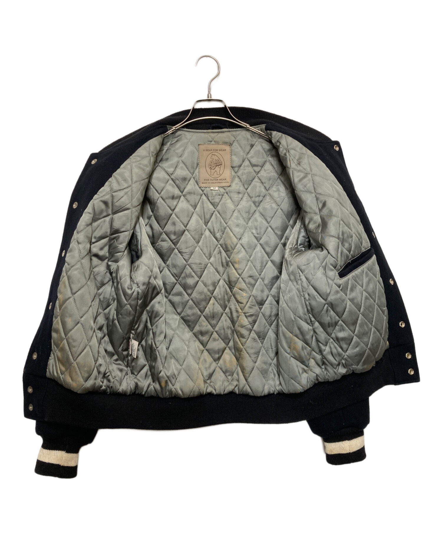 中古・古着通販】Golden Bear (ゴールデンベア) スタジャン ネイビー