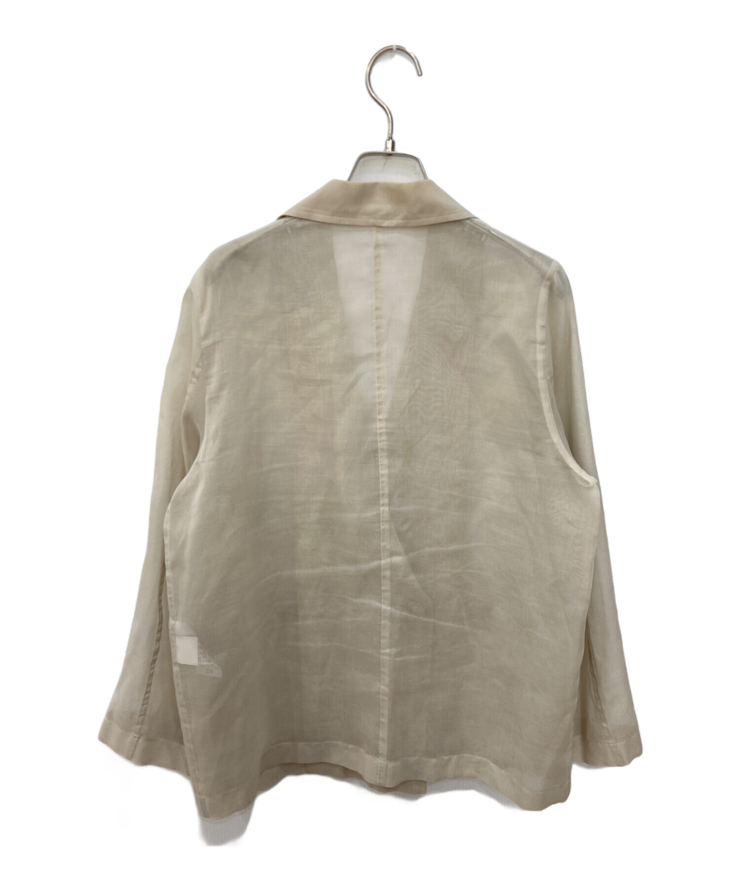 中古・古着通販】Noble (ノーブル) ソフトオーガンジーシアー