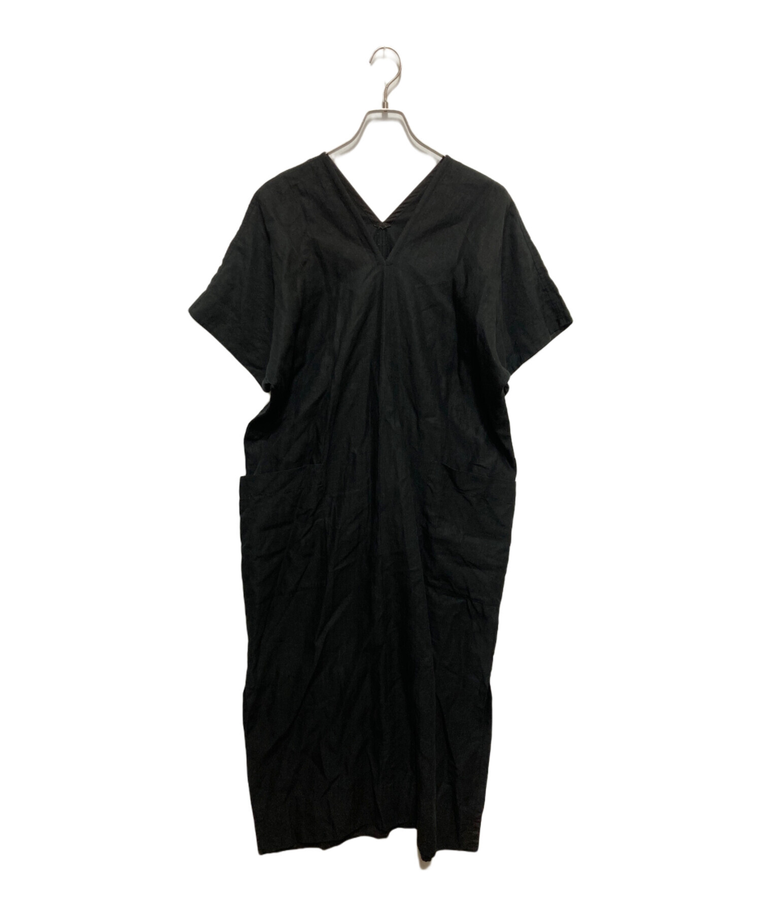 中古・古着通販】YLEVE (イレーヴ) LINEN HIGH COUNT OP ブラック