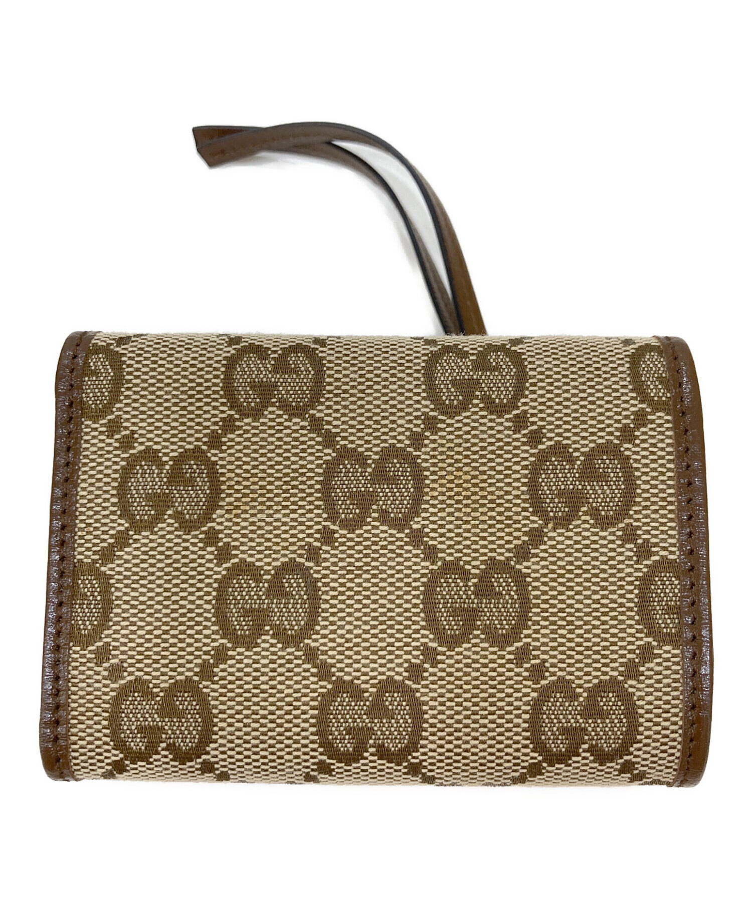 GUCCI/バレンシアガ グッチ/GGネオクラシックコンパクトウォレット/ザハッカーPJ/681708/041*/Aランク/89【中古】 GUCCI／バレンシアガ グッチ/ブランドバッグ・小物｜WonderREX-ONLINE