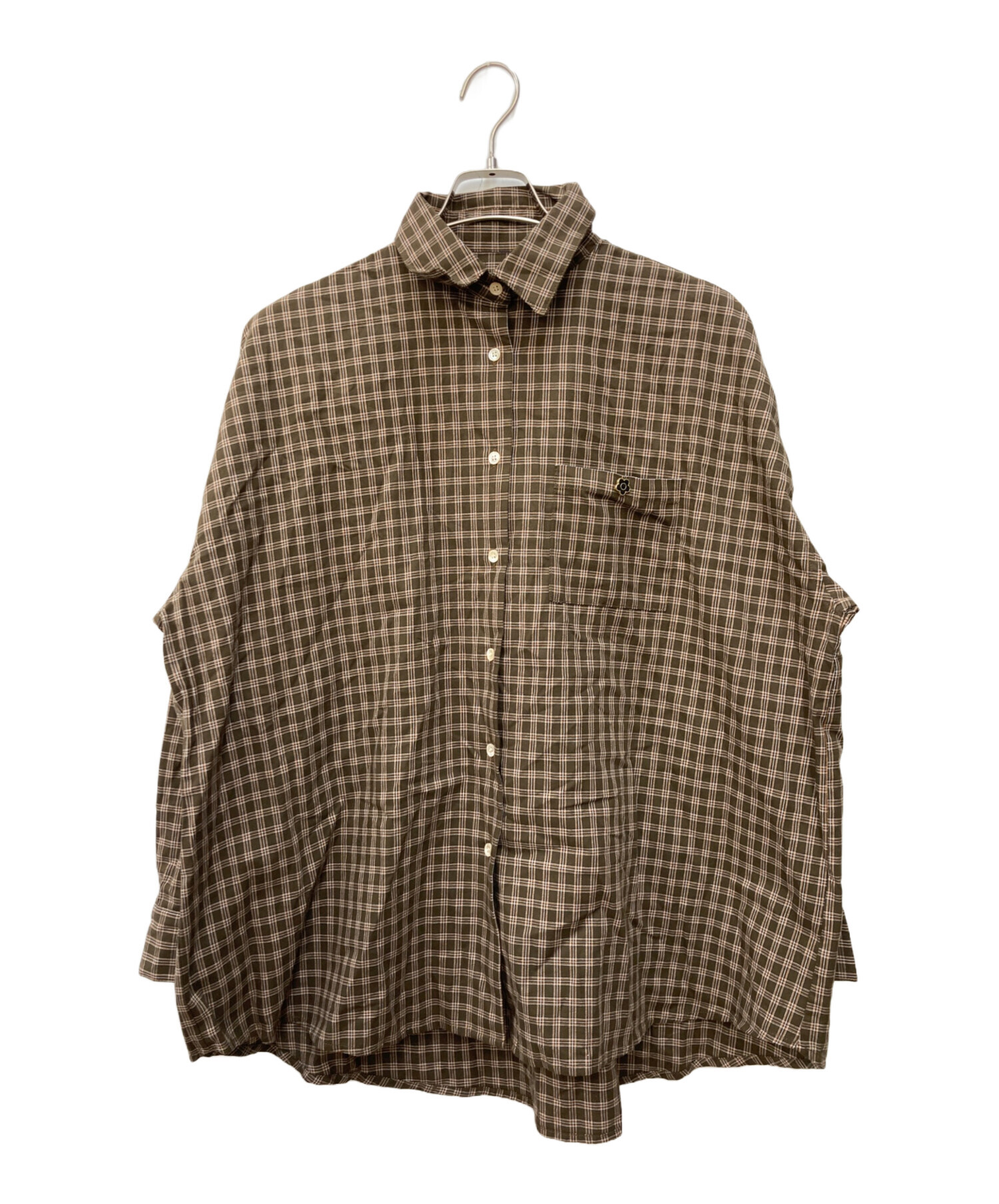 中古・古着通販】MARY QUANT (マリークヮント) チェックシャツ