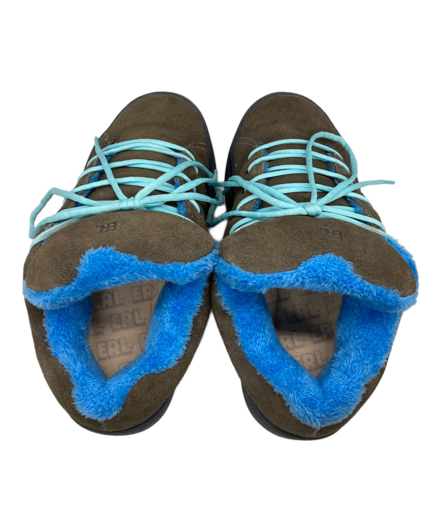 中古・古着通販】ERL (イーアールエル) SUEDE VAMP SKATE SNEAKER LEA