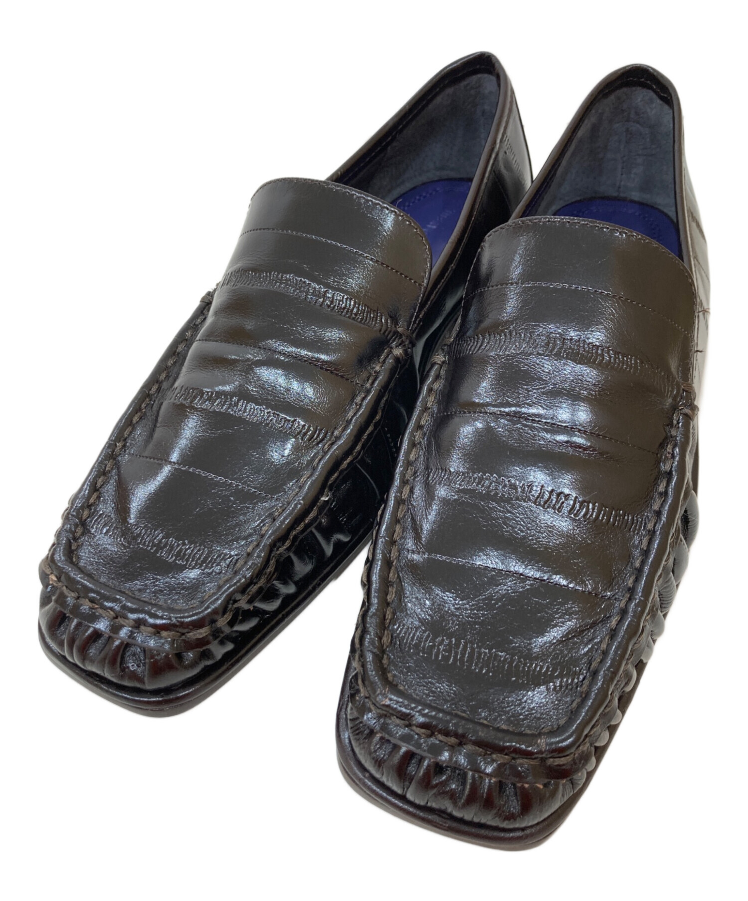 中古・古着通販】TODAYFUL (トゥデイフル) Squaretoe Gather Loafers