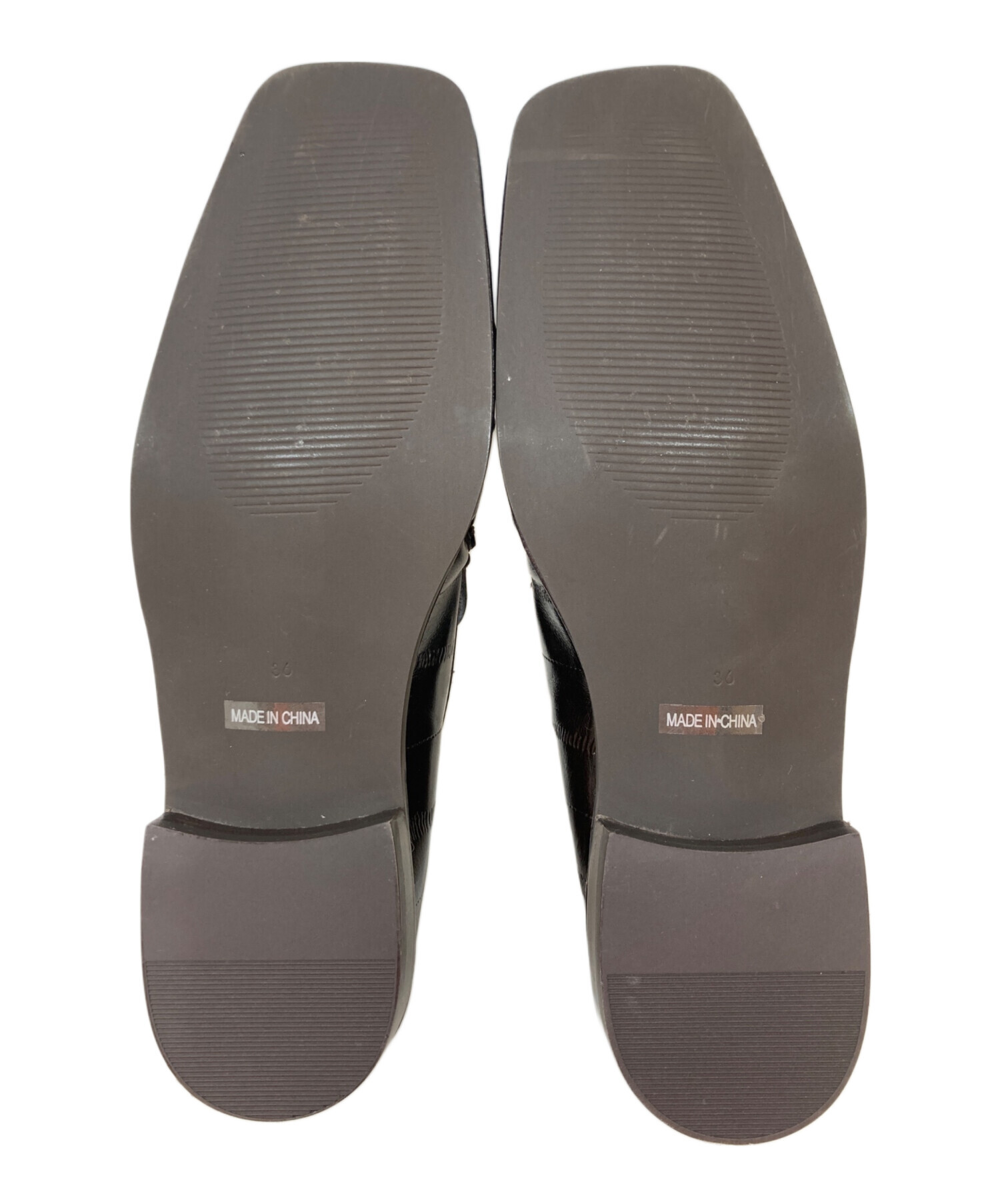 中古・古着通販】TODAYFUL (トゥデイフル) Squaretoe Gather Loafers 