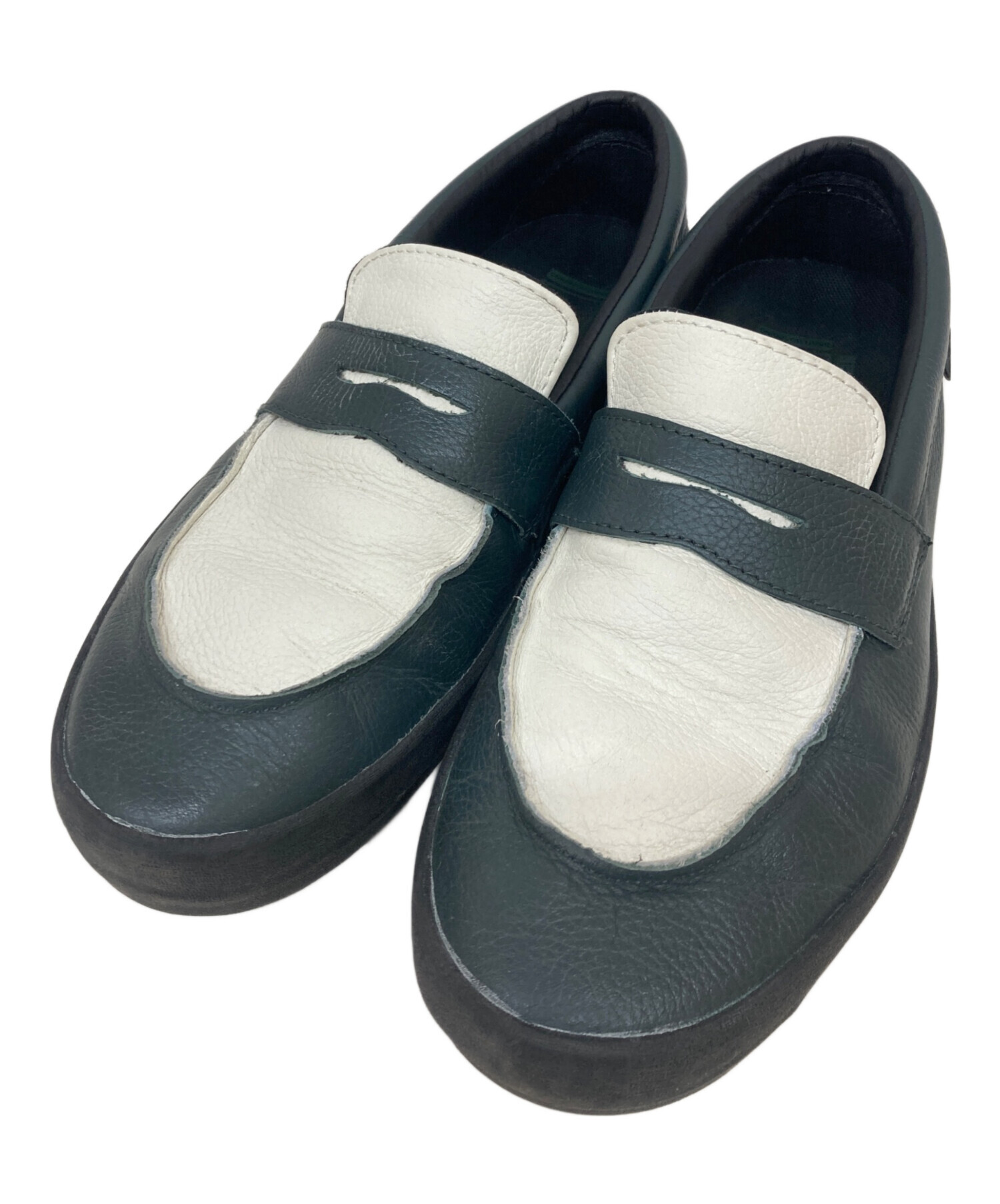 中古・古着通販】VANS (ヴァンズ) SKATE LOAFER ブラック×ホワイト 