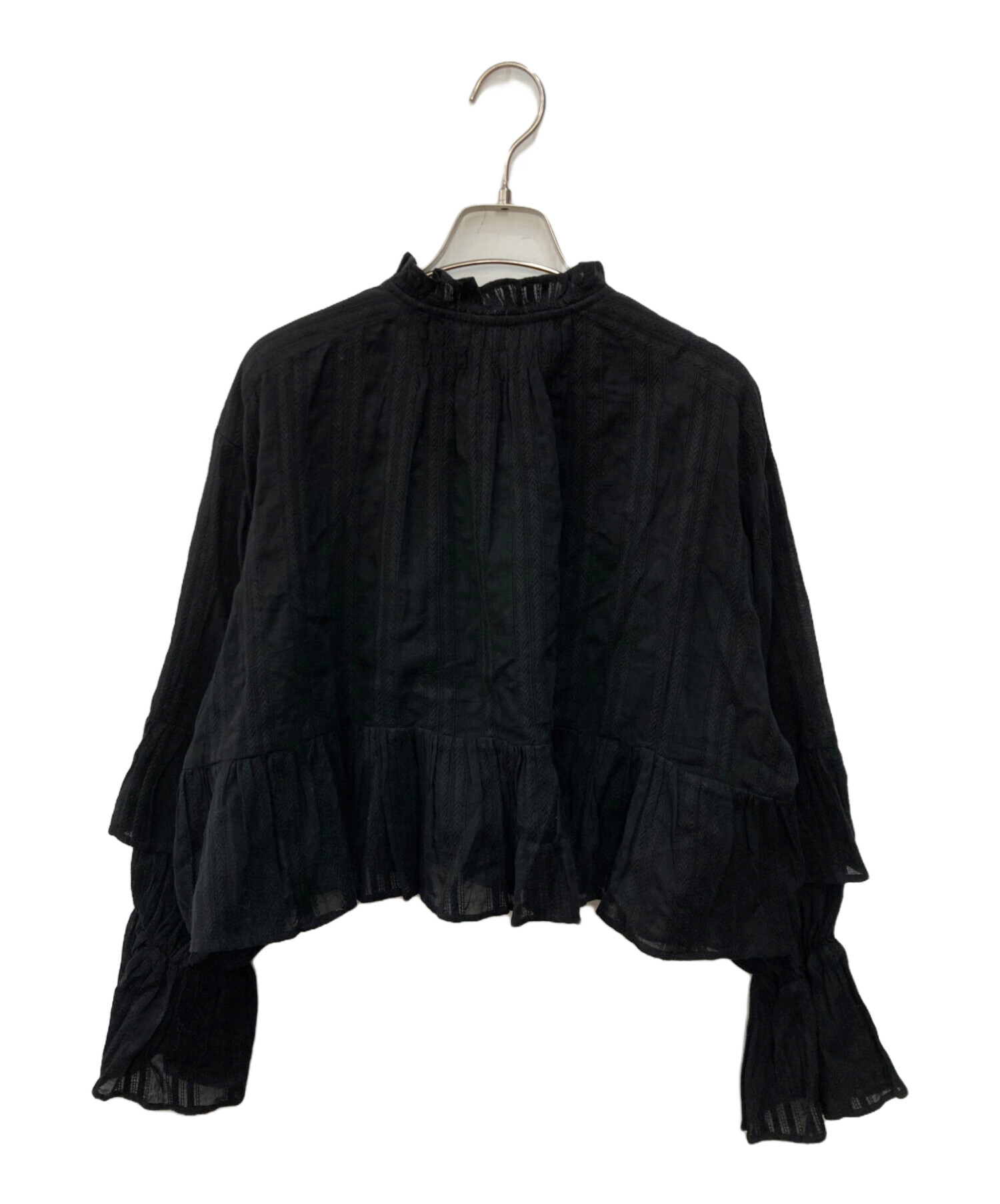 中古・古着通販】sara mallika (サラマリカ) Cotton Jacquard Volume