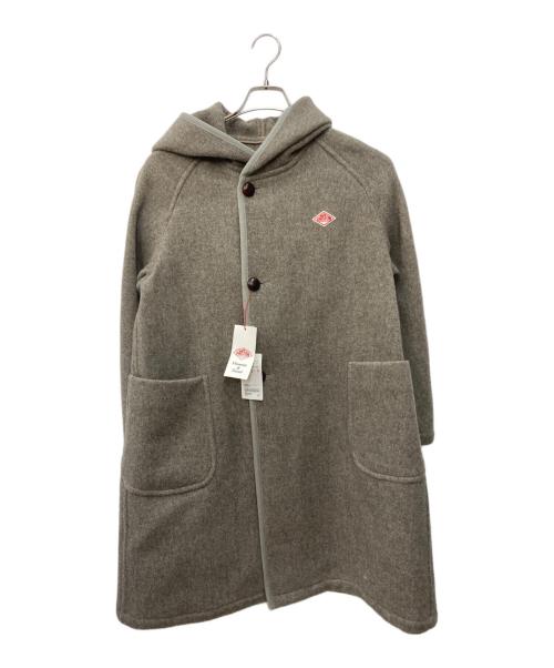 DANTON ダントン ウールモッサ 36 ブラウン 中古・古着通販】DANTON (ダントン) ウールモッサコート ブラウン