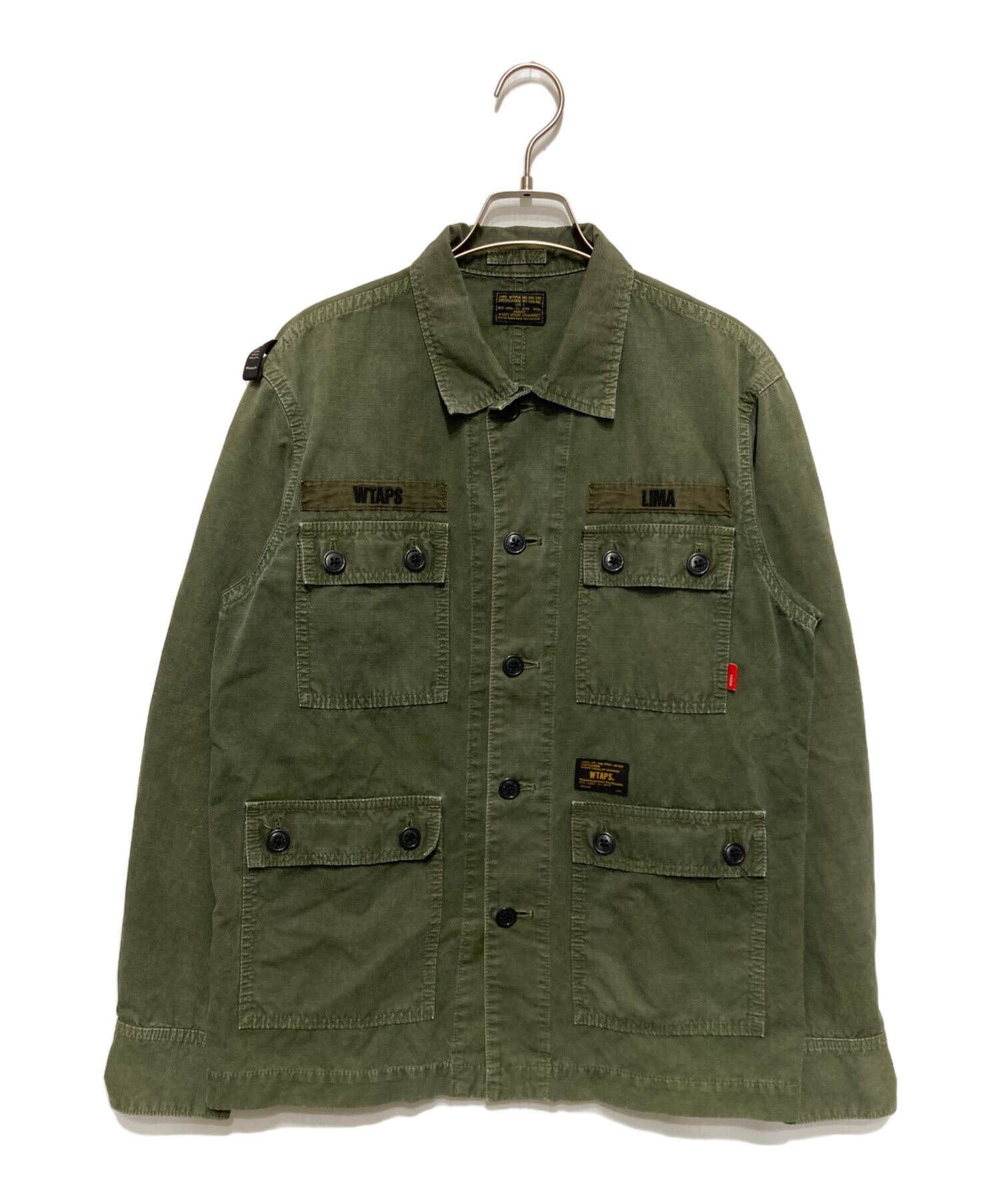 中古・古着通販】WTAPS (ダブルタップス) JUNGLE L/S SHIRTS COTTON