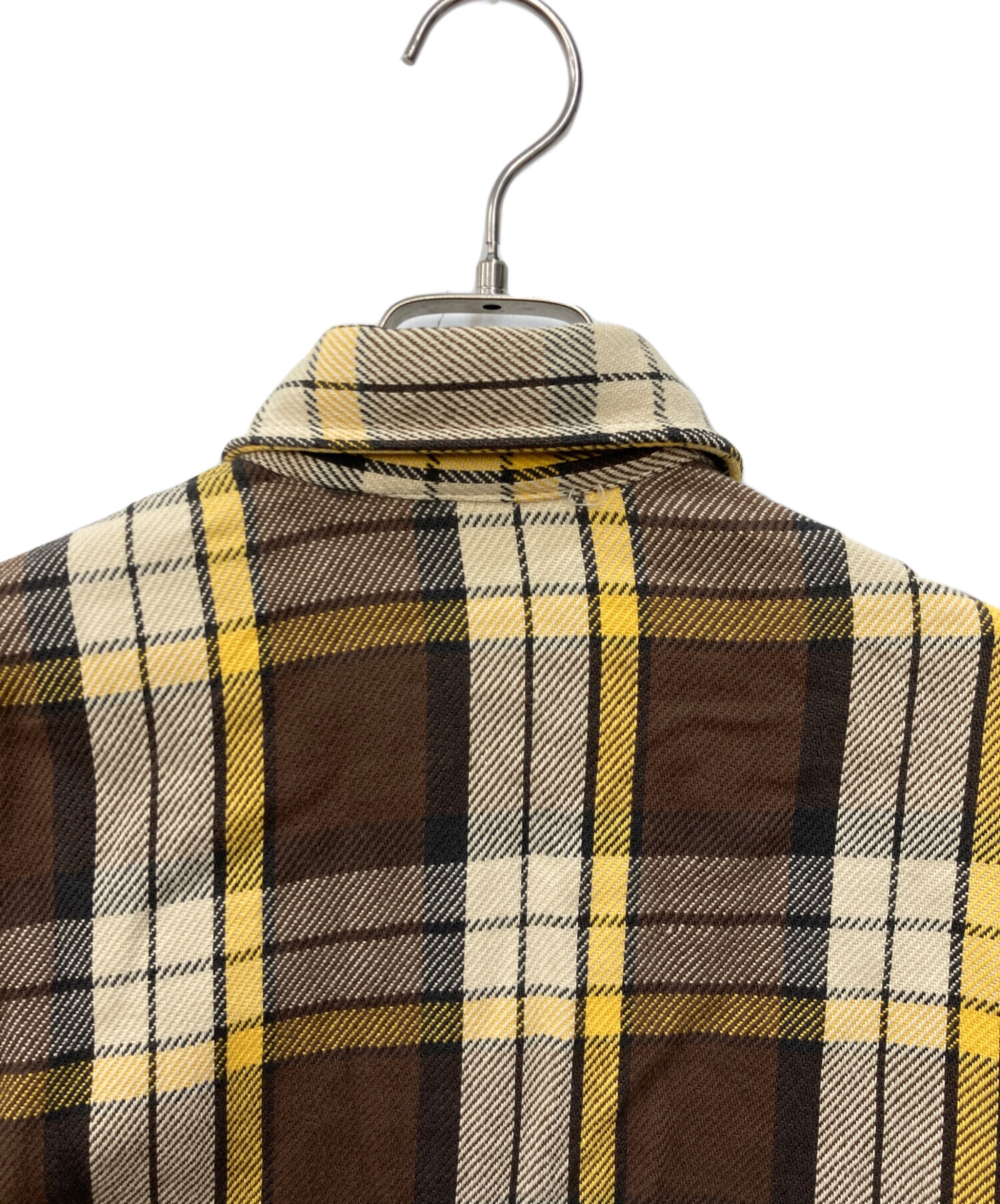 中古・古着通販】big mac (ビッグマック) ネルシャツ イエロー