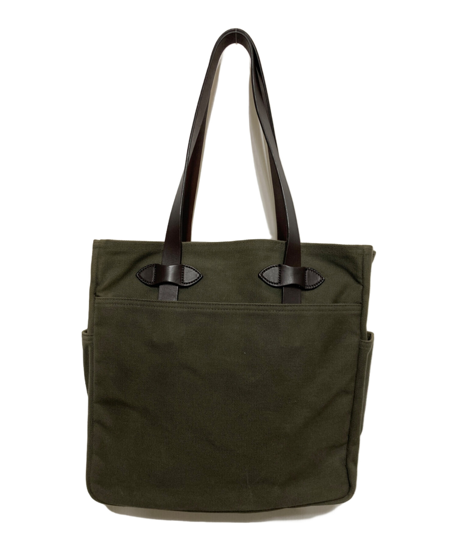 中古・古着通販】FILSON (フィルソン) OPEN TOTE BAG グリーン サイズ 