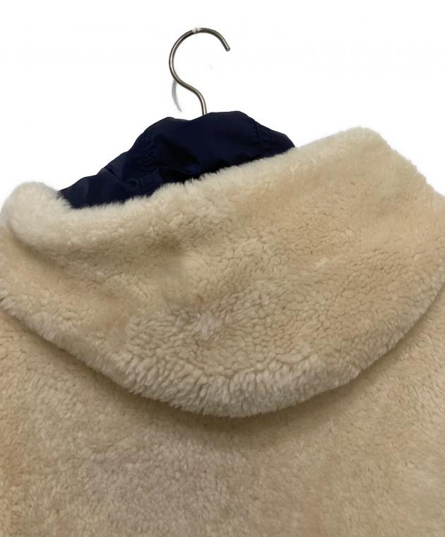 中古・古着通販】COACH (コーチ) リバーシブルムートンコート ネイビー