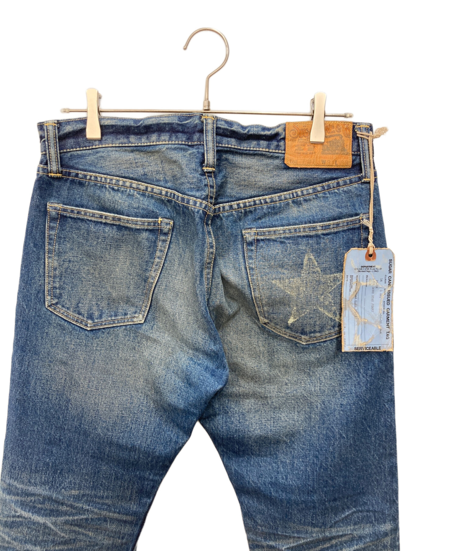 中古・古着通販】SUGAR CANE (シュガーケーン) 14oz.FIBER DENIM LONE