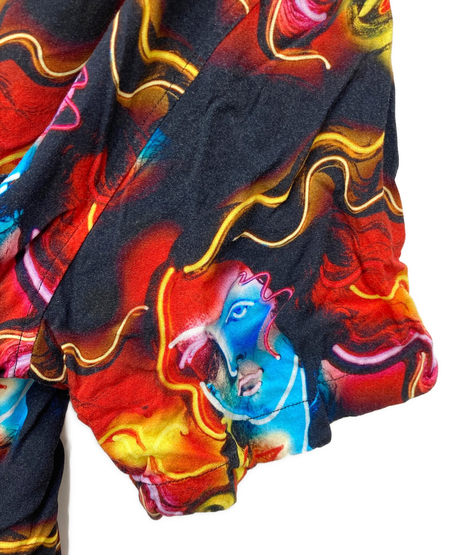中古・古着通販】stussy (ステューシー) NEON VENUS SHIRT レッド
