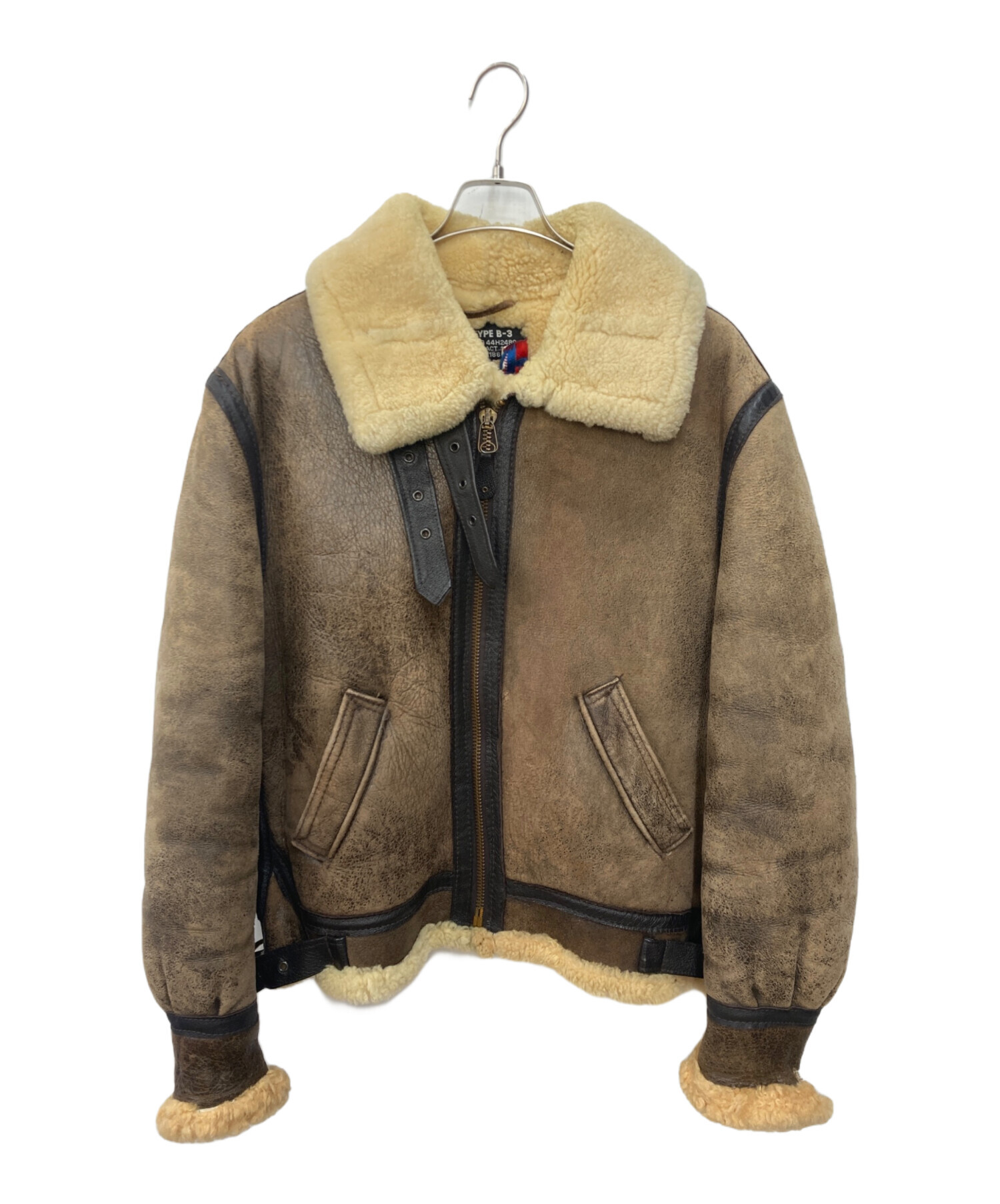 中古・古着通販】SCHOTT BROS. (ショット) B-3ジャケット ブラウン