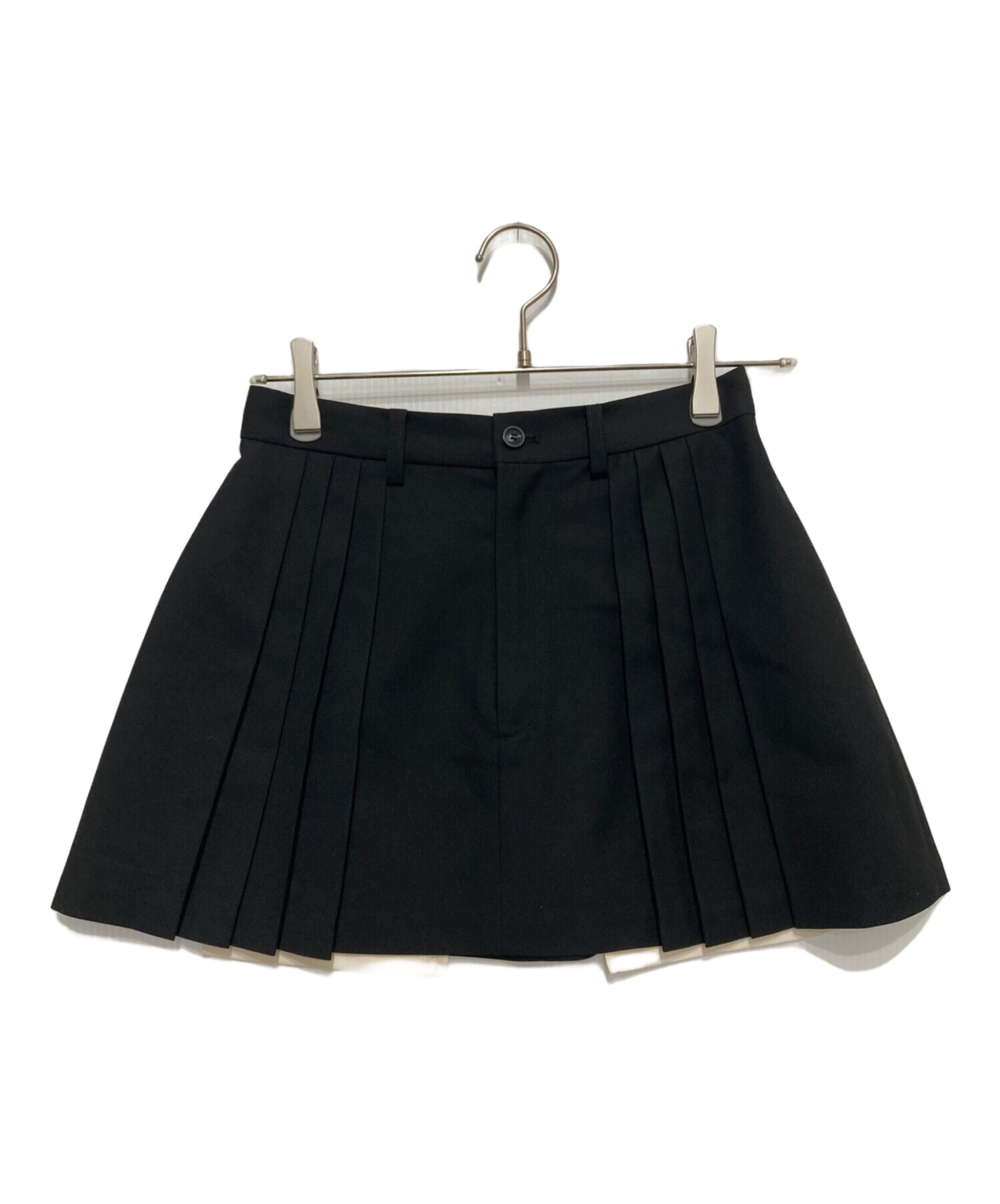 中古・古着通販】AMERI (アメリ) PLEATS MINI SKIRT SET PANTS