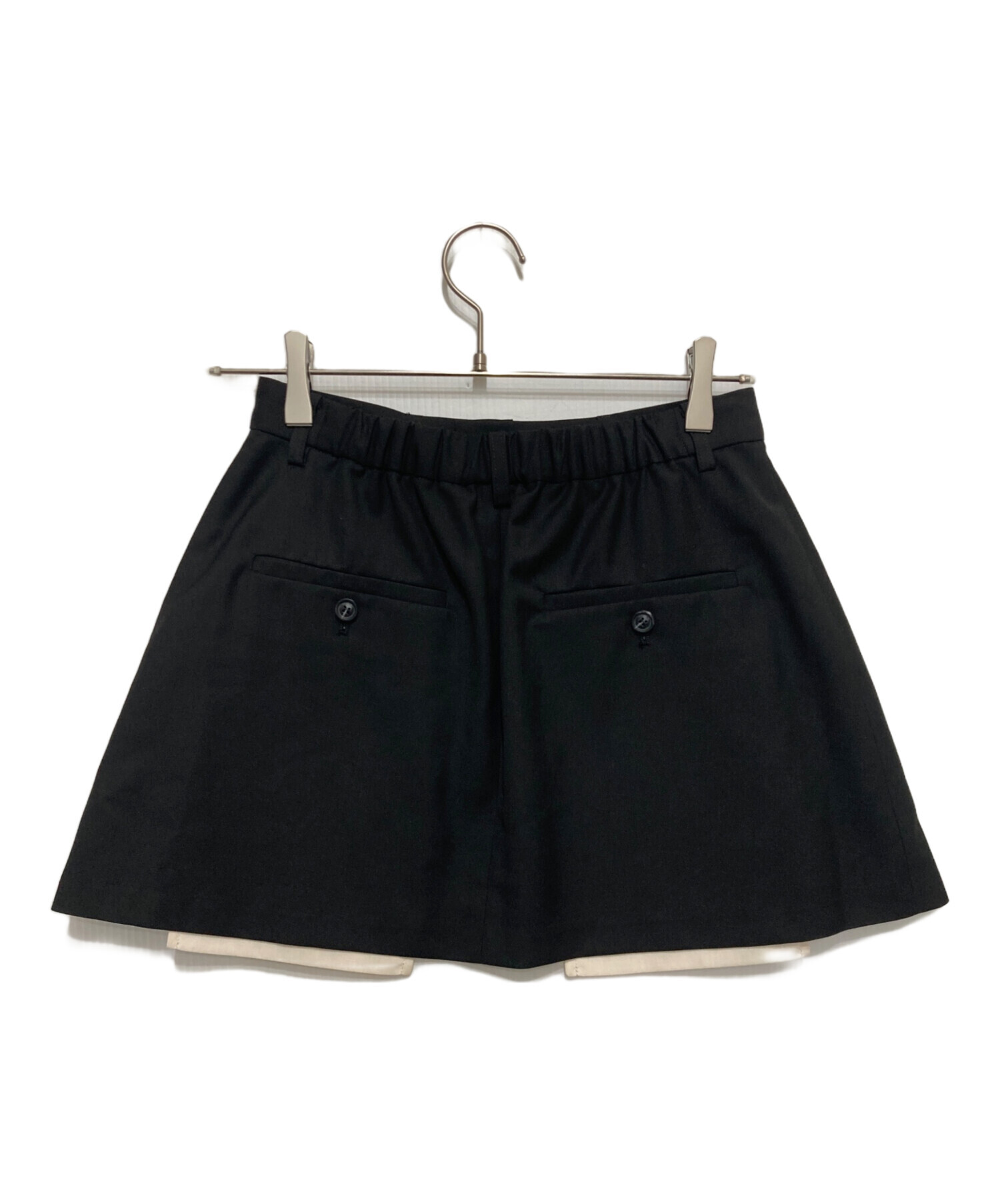 中古・古着通販】AMERI (アメリ) PLEATS MINI SKIRT SET PANTS