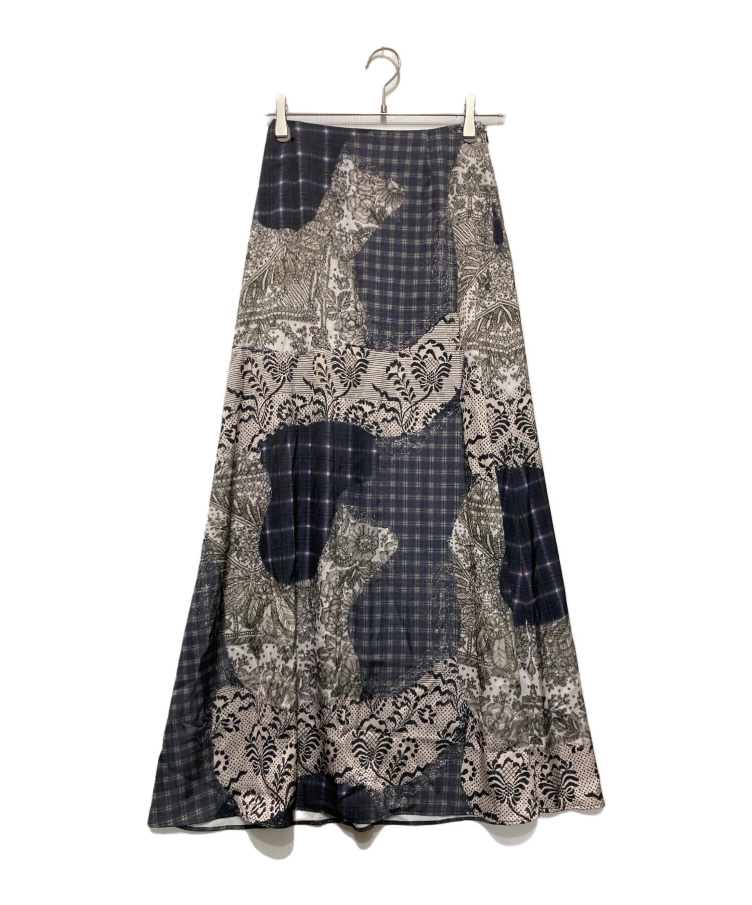 中古・古着通販】AMERI (アメリ) TROMPE L'OEIL SEMI FLARE SKIRT