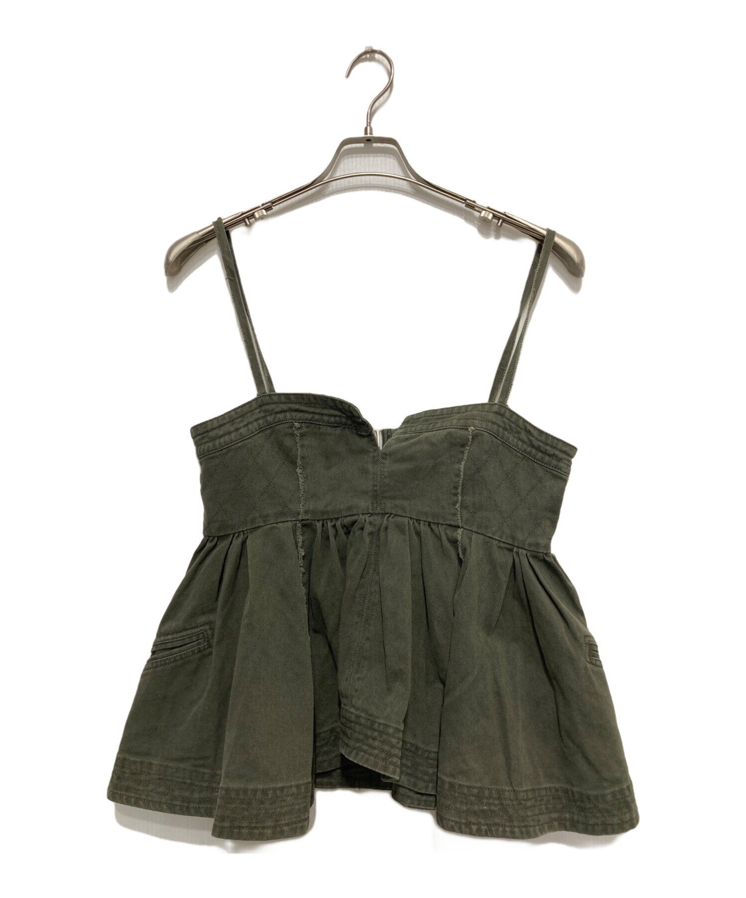 中古・古着通販】MAISON SPECIAL (メゾンスペシャル) Washed Peplum