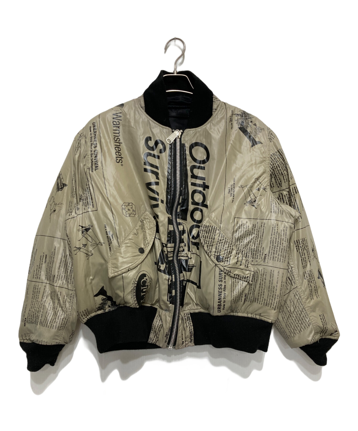 N.HOOLYWOOD （エヌ ハリウッド）リバーシブルジャケット 中古・古着通販】N.HOOLYWOOD (エヌ ハリウッド) リバーシブルフライト