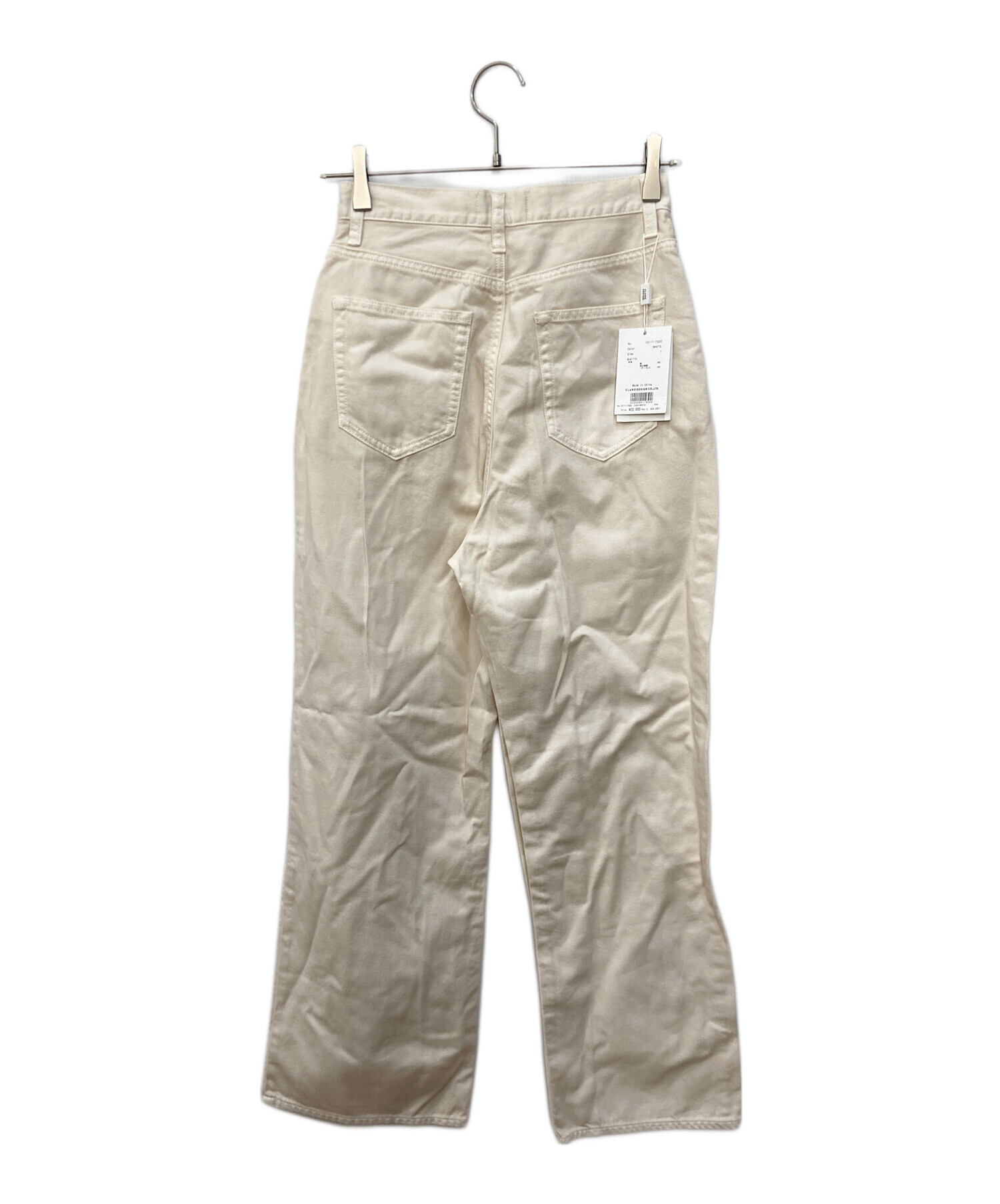 中古・古着通販】CLANE (クラネ) ラップデザインデニムパンツ 中古・古着通販】CLANE (クラネ) ラップデザインデニムパンツ