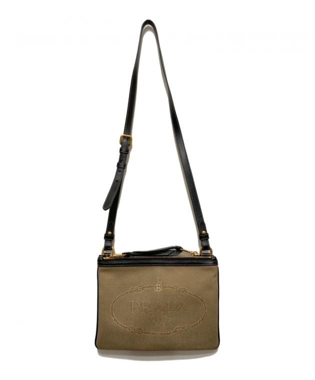 く*げ様 値下げ　PRADA ショルダーバッグ 1BH158 ベージュ く*げ様 値下げ PRADA ショルダーバッグ 1BH158 ベージュ く*げ様