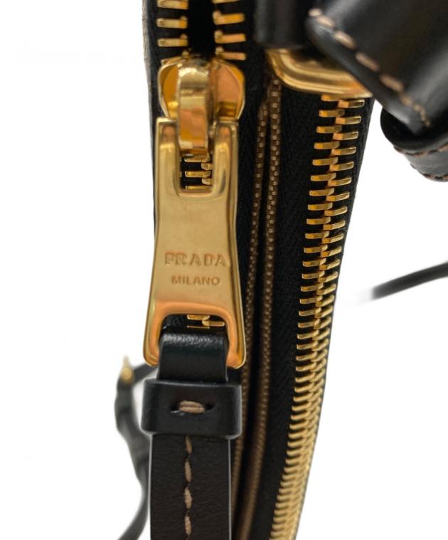 中古・古着通販】PRADA (プラダ) ショルダーバッグ ベージュ｜ブランド