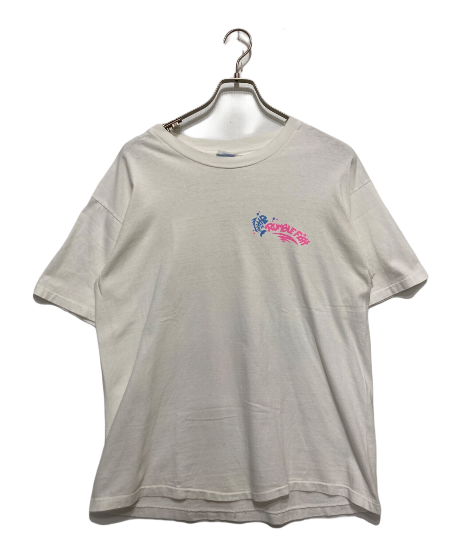 中古・古着通販】Hanes (ヘインズ) 90'sプリントTシャツ ホワイト