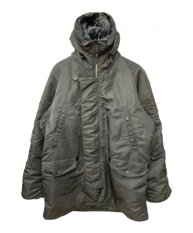 中古・古着通販】ALPHA (アルファ) N-3Bフライトジャケット グリーン