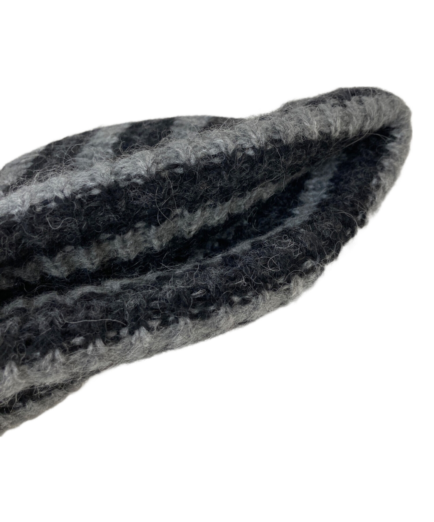 中古・古着通販】Supreme (シュプリーム) Loose stripe Beanie グレー