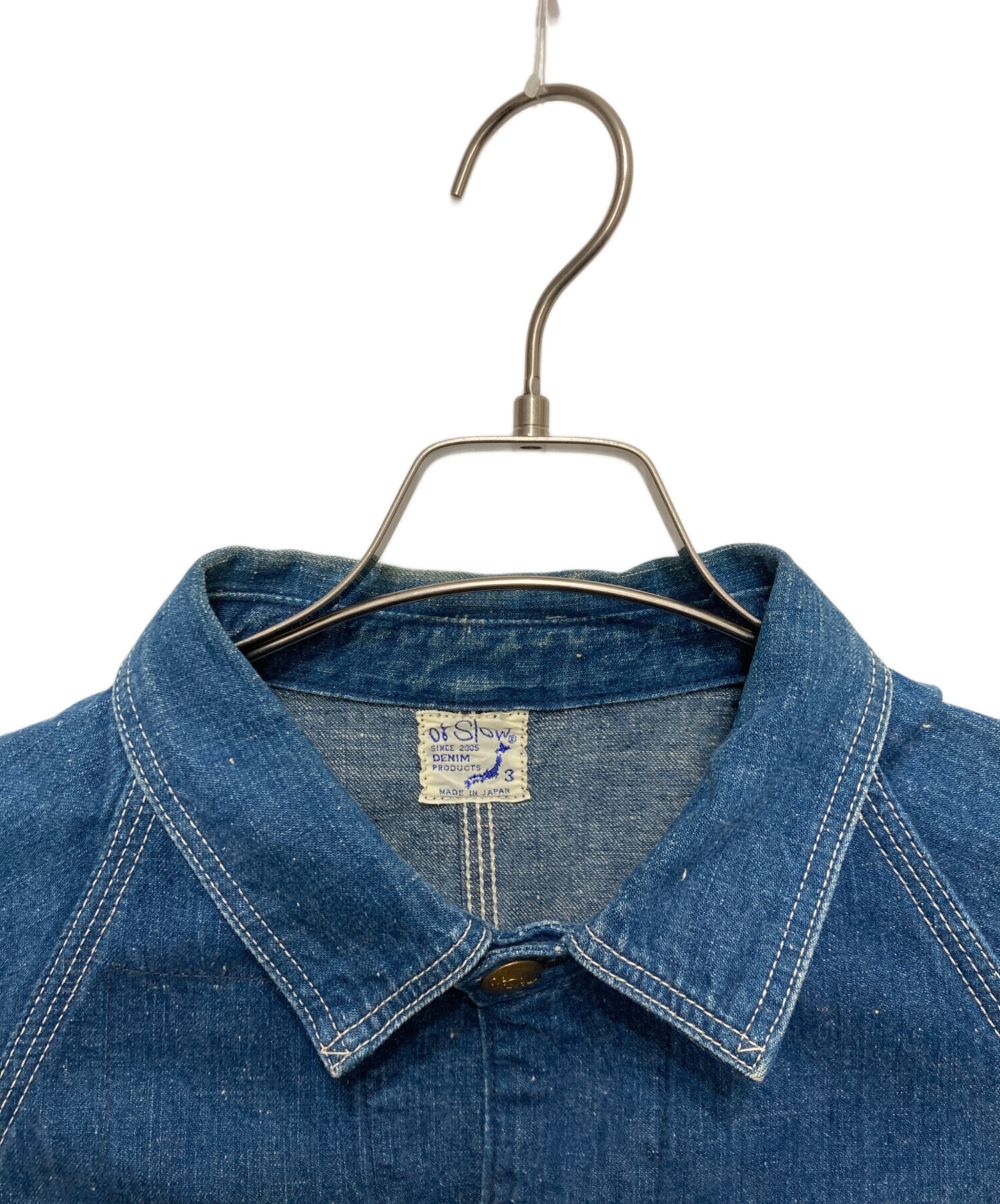 orSlow インディゴデニム カバーオール orSlow インディゴデニム カバーオール オアスロウ インディゴデニム