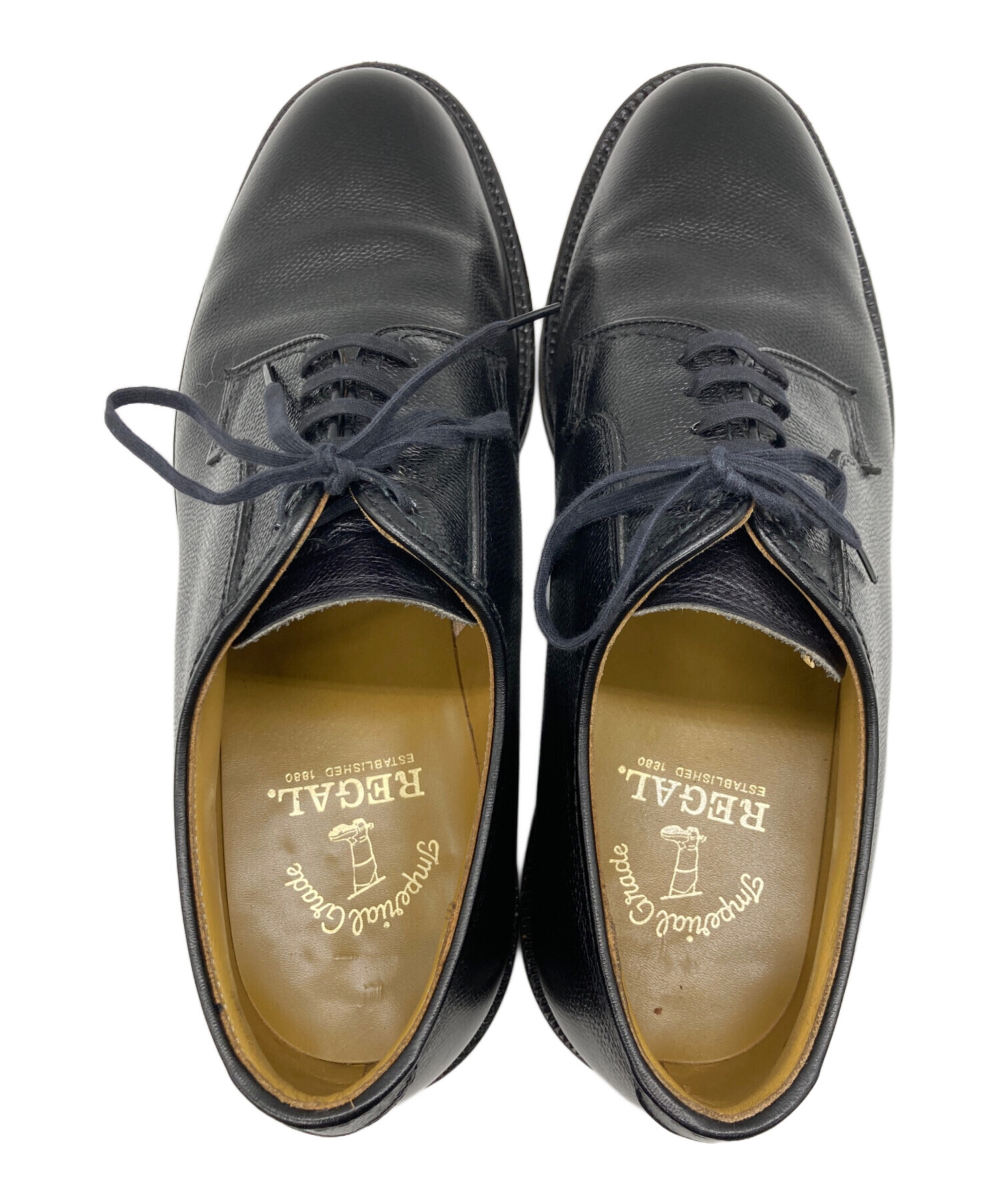 中古・古着通販】REGAL (リーガル) しぼ革ビジネスシューズ ブラック