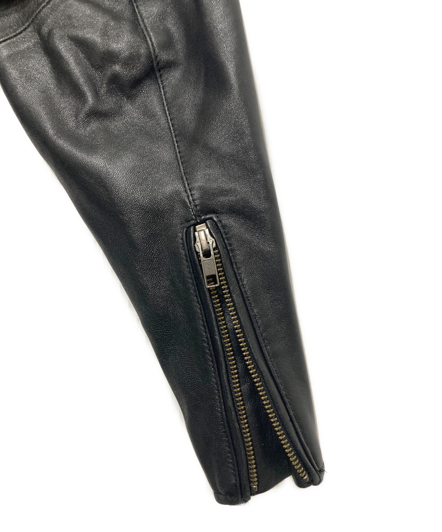 【美品】THE SHOP TK　シングルライダース　羊革　Lサイズ 中古・古着通販】THE SHOP TK (ザショップティーケー) シープレザー